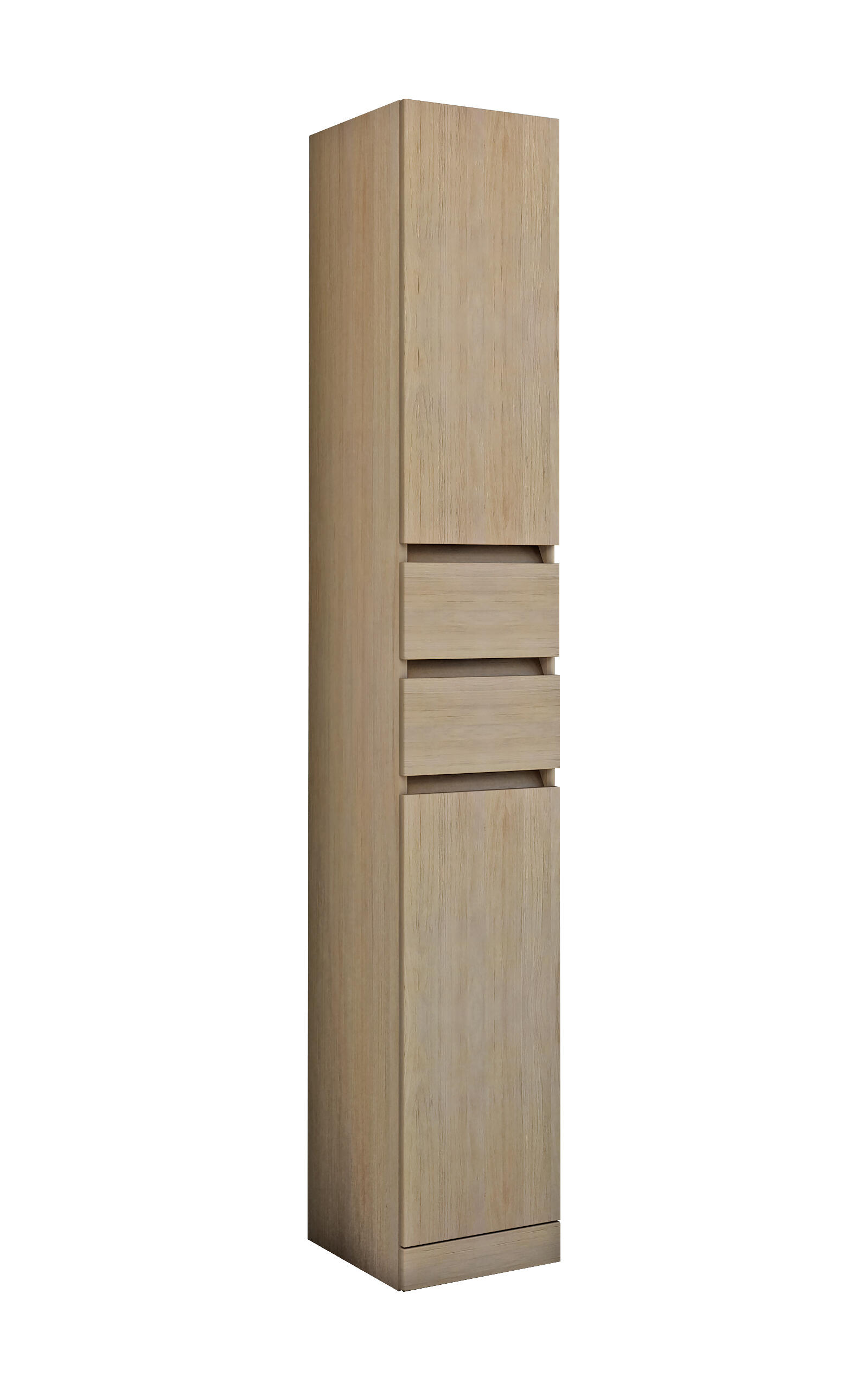 Colonna per mobile bagno Elise BADEN HAUS 2 cassetti 2 ante P 33.5 x L 30 x H 190 cm rovere - 2