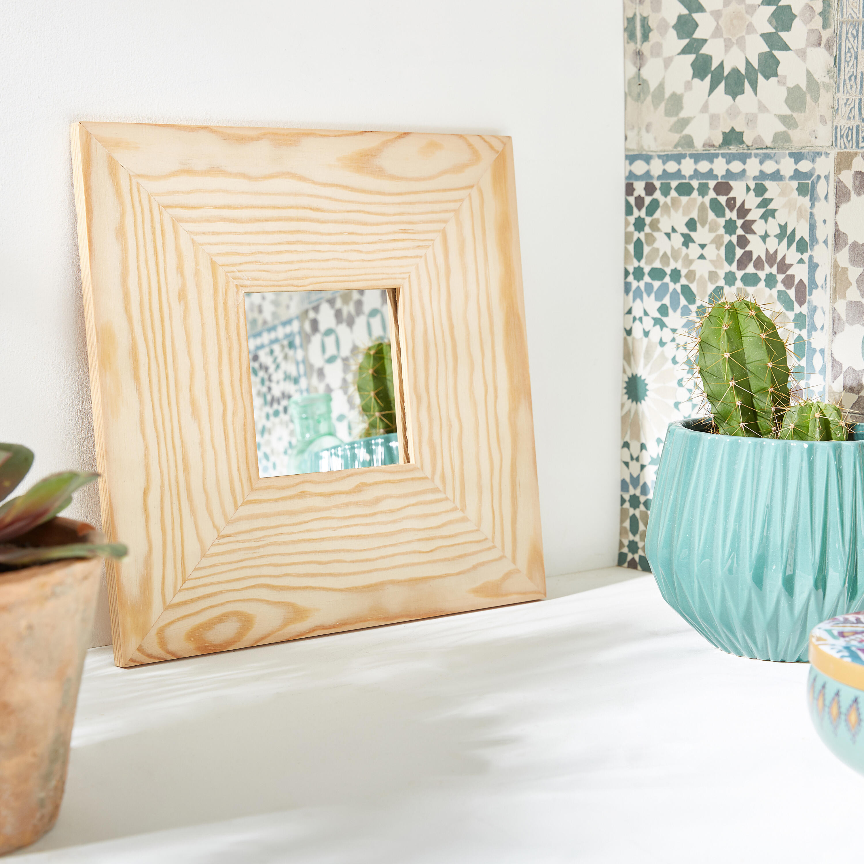 Espelho MADEIRA BRUTA - 8