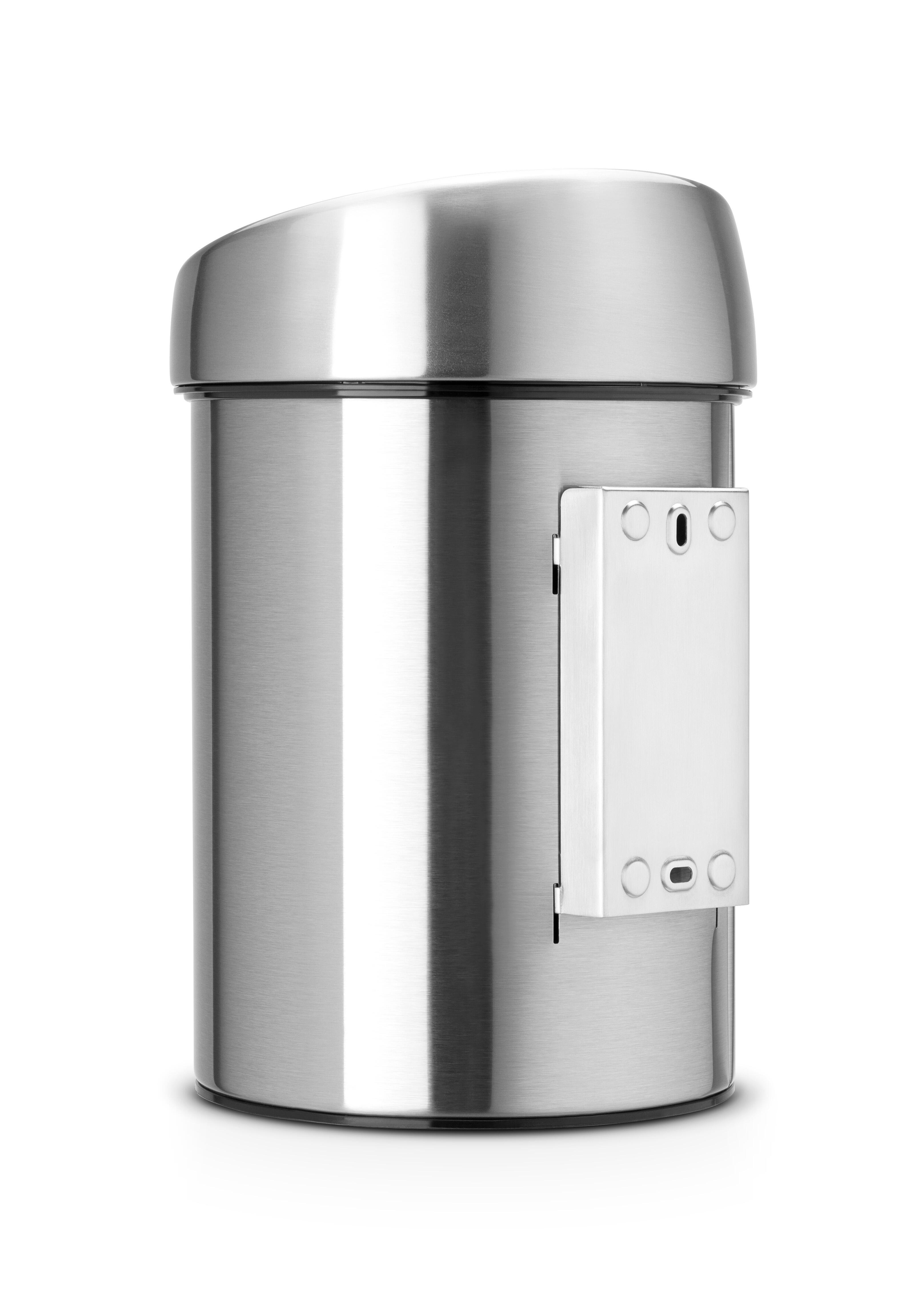 Poubelle de salle de bains 3 l acier mat BRABANTIA Touch bin - 7