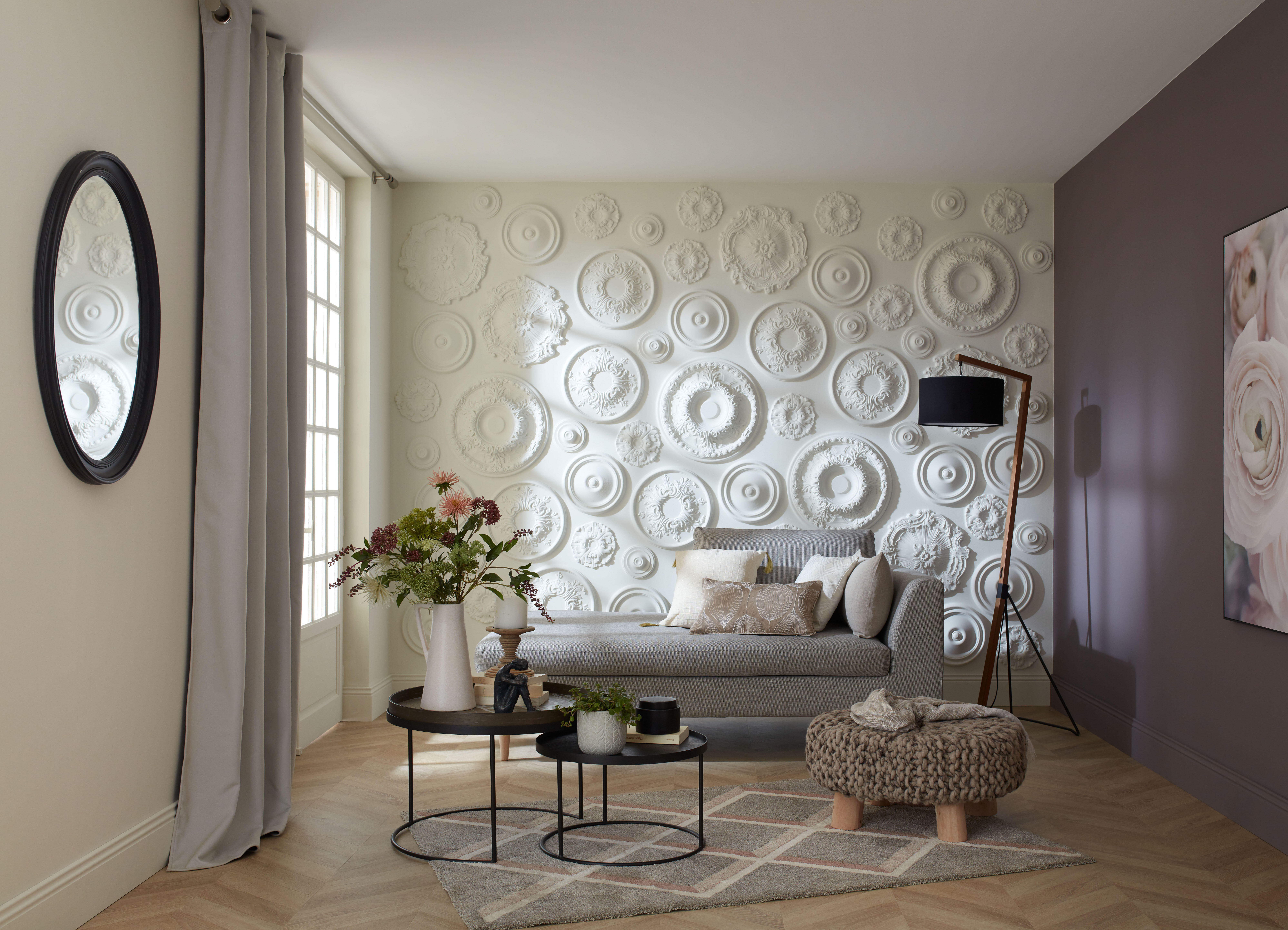 Rideau occultant thermique, Bristol, beige H.260 x l.140 cm - 3