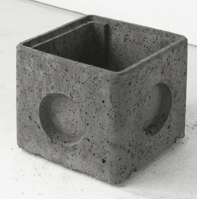 Rehausse de regard Béton, 31x31x27 cm