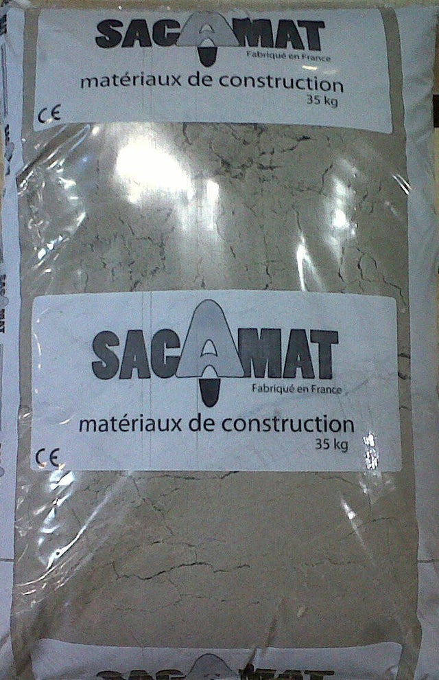 Sac de sable fin blanc 0/1, 35 kg