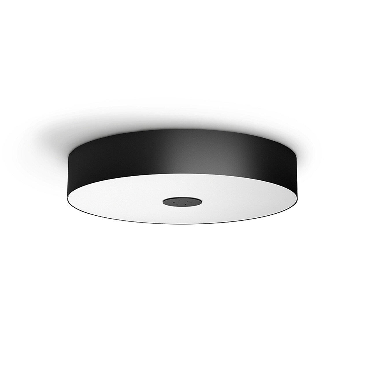 Plafonnier connecté, design métal noir module led PHILIPS HUE Fair D.44.4 cm - 3