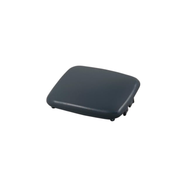 Chapeau fonte d'aluminium en h Premium gris anthracite, H.1.7 x l.5 x P.6.5 cm