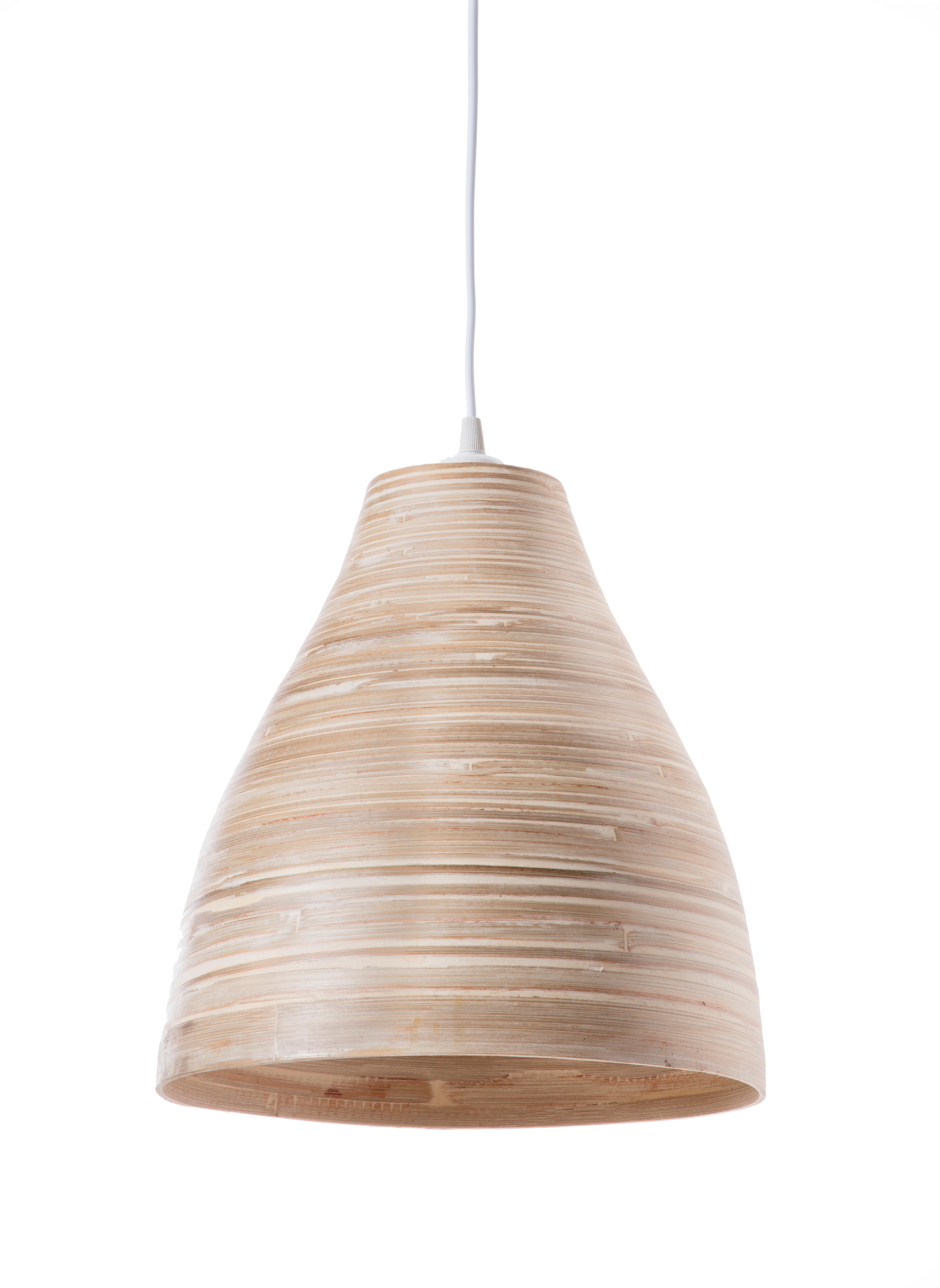 Suspension Calcuta, bambou, beige, Diam.40 cm, E27 - 4