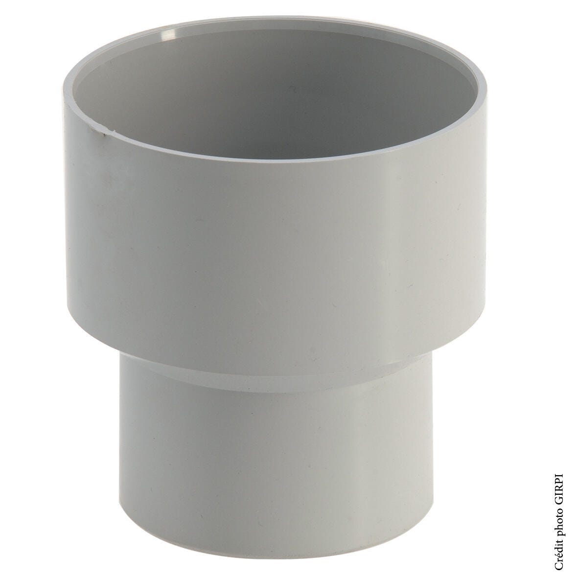 Réduction pluviale mâle / femelle gris pvc | Leroy Merlin