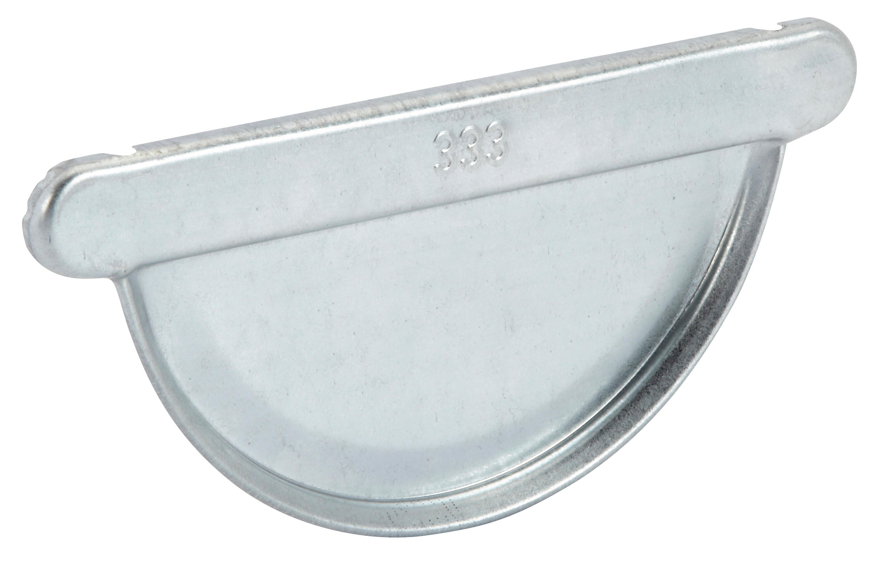 Talon emboîtable galep acier galvanisé gris SCOVER PLUS, Dév.33 cm Diam.100 mm - 2