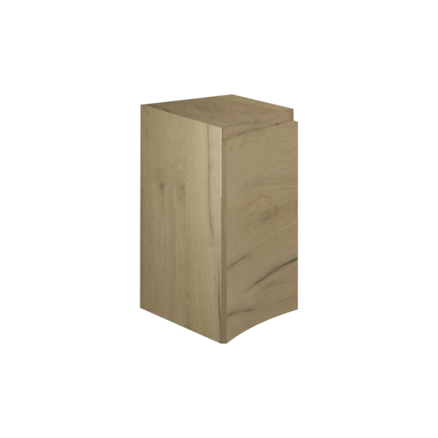 Pensile bagno Armonia rovere oro in mdf, 1 anta apertura da destra P 39 x L 35 x H 56 cm - 3
