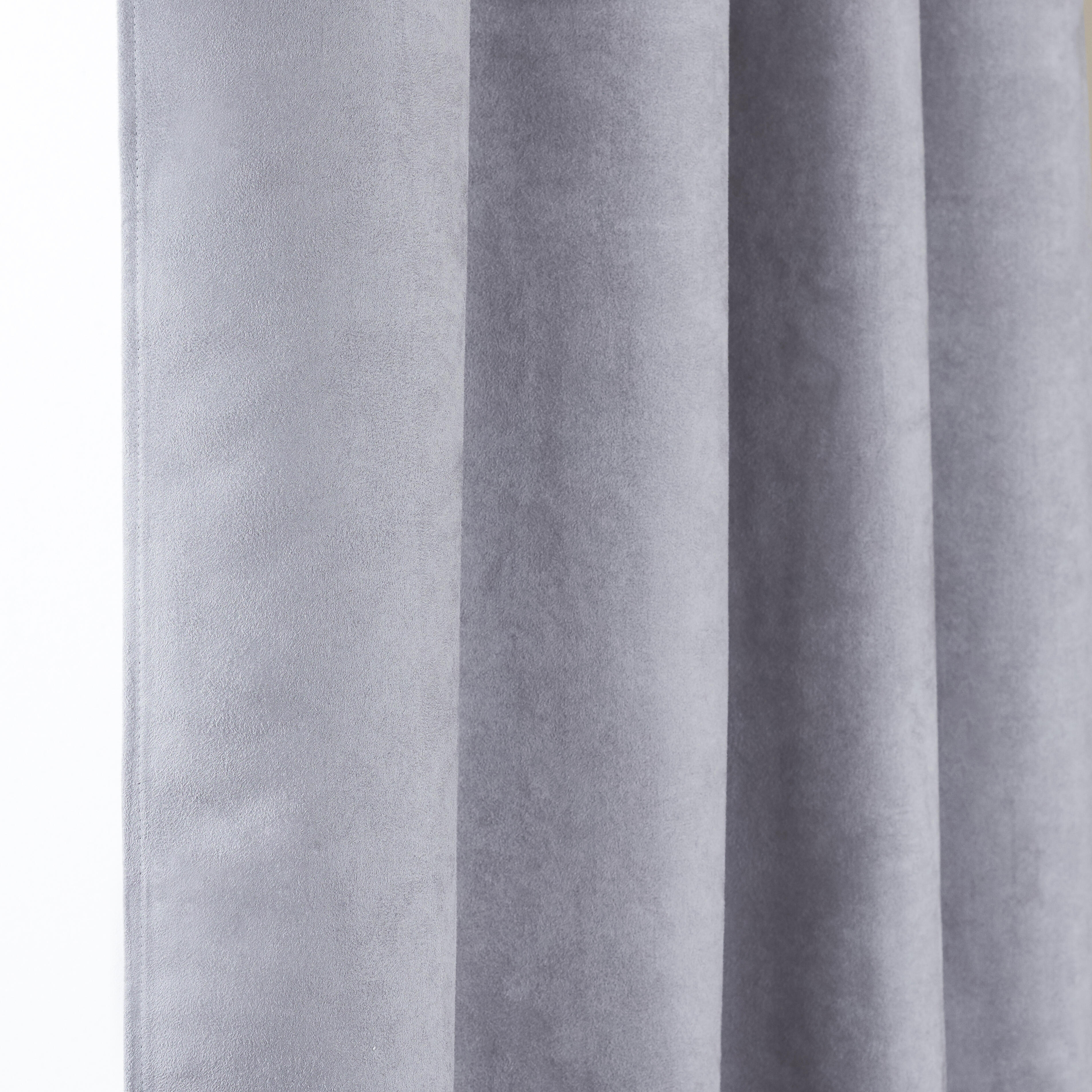 Cortinado ilhós New Manchester 140x280cm cinza Inspire - 6