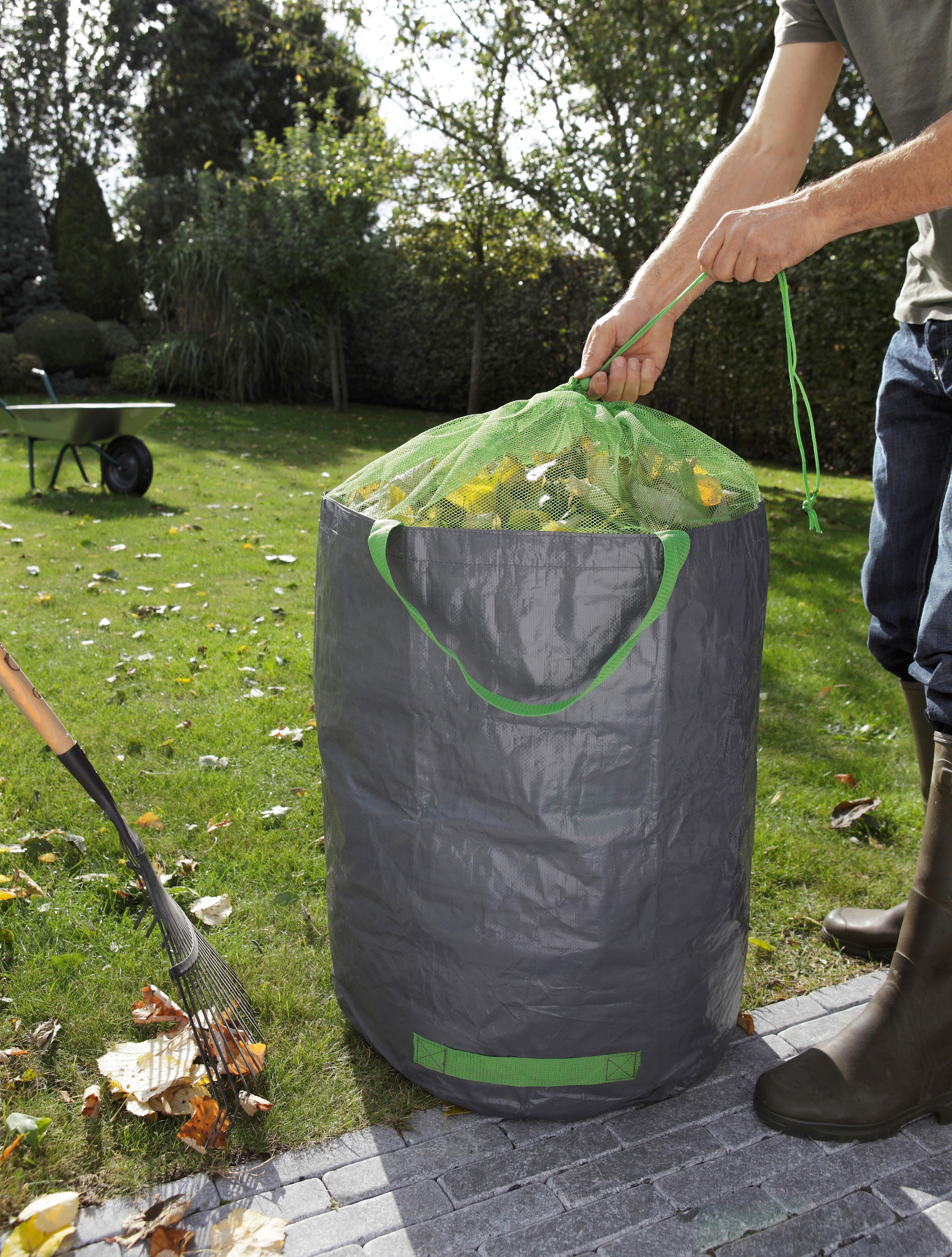 Sacco per raccolta rifiuti da giardino in polietilene GEOLIA 125 l - 2