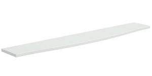 Bandeau pour armoire l. 130 cm, blanc mat Egerie