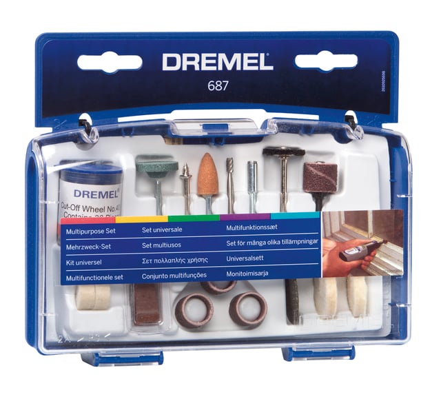 Coffret de 52 accessoires multi-usage, DREMEL 687