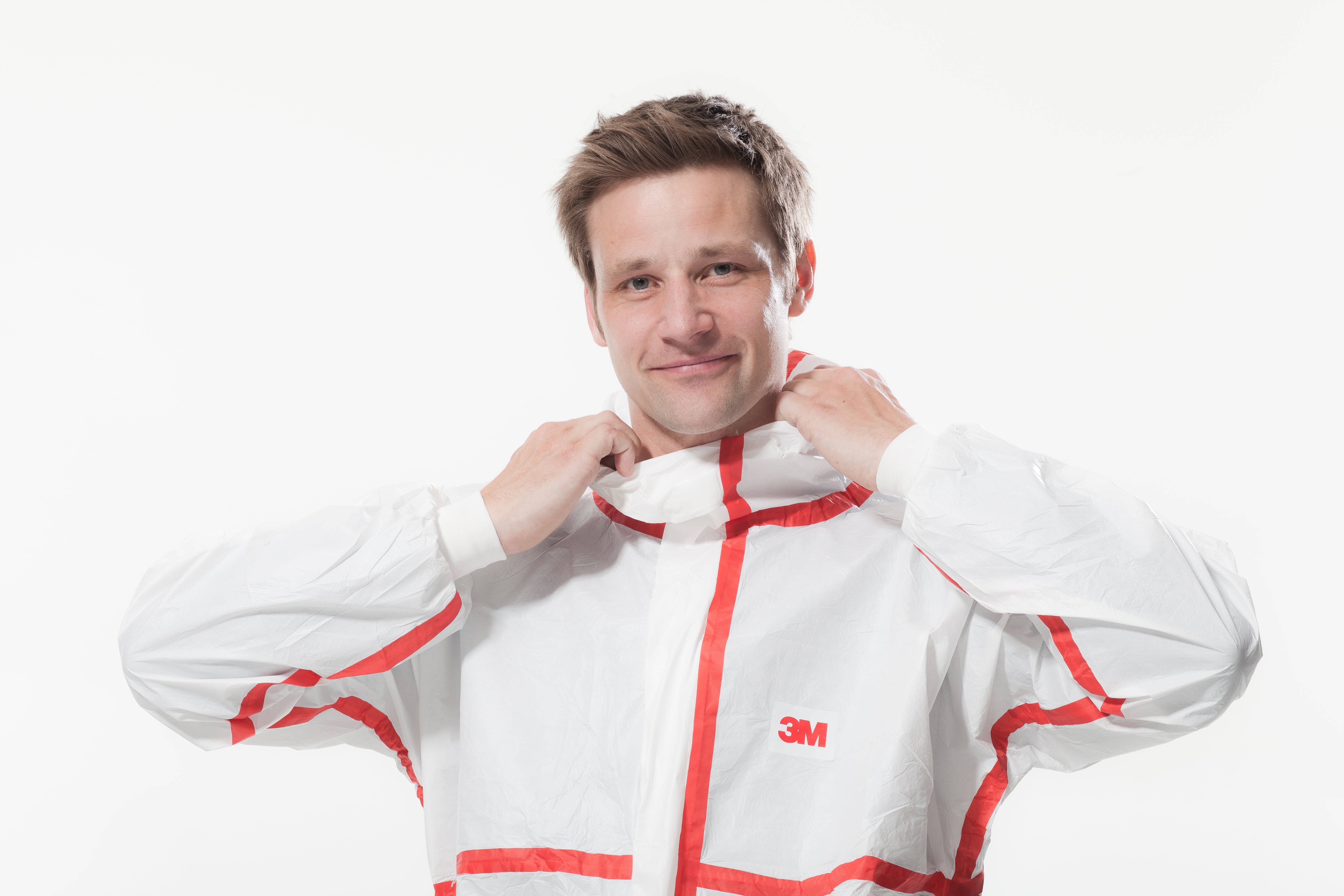 Combinaison de protection 3M, blanc, taille L - 3