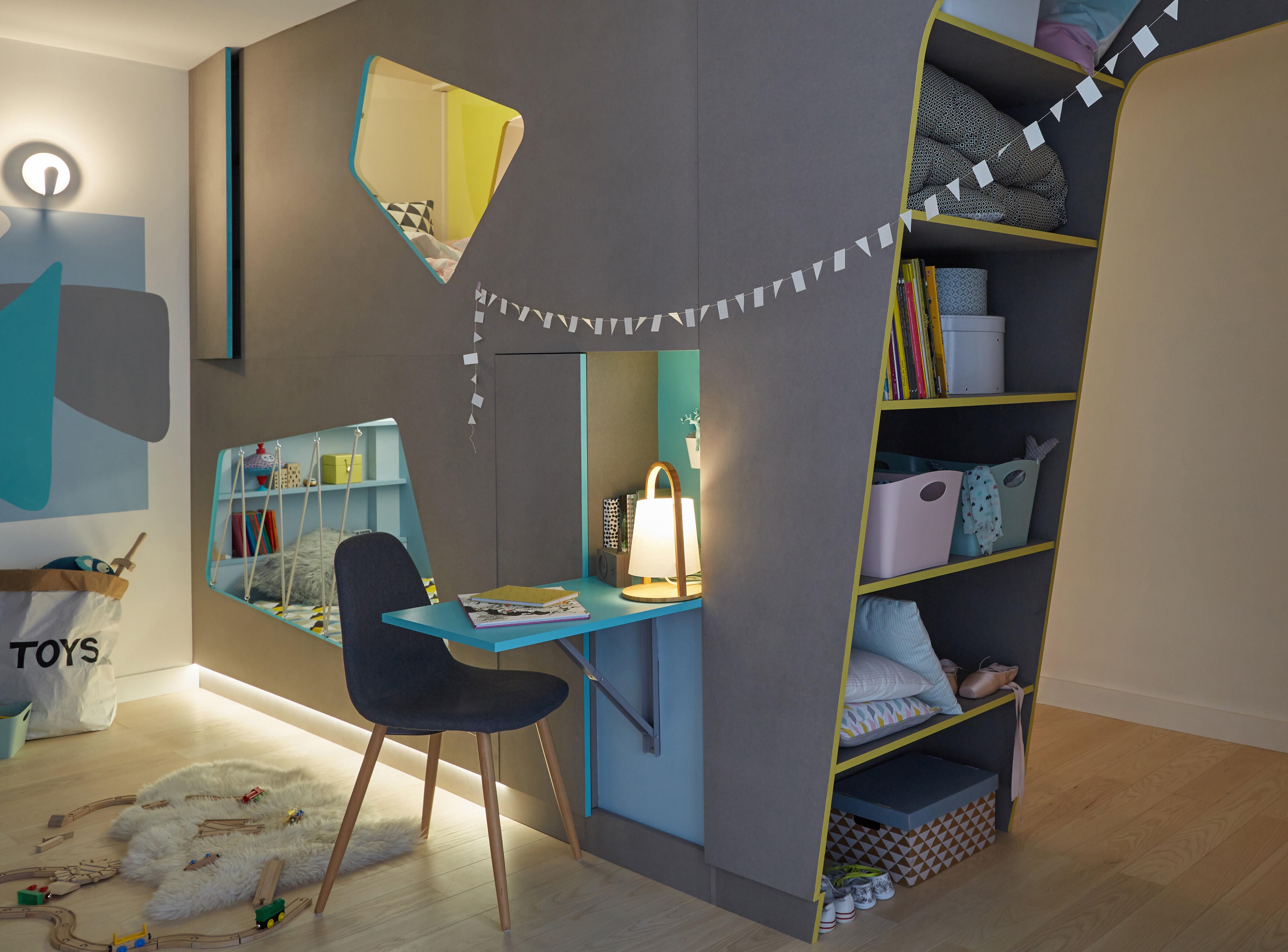 Support pour table rabattable aluminium L.40.7 x l.40 cm - 6