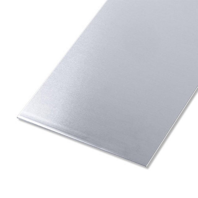 Tôle aluminium lisse brut gris L.500 x l.250 mm, Ep.1.5 mm