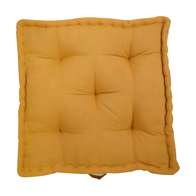 Pouf In Rattan Per Esterni - Diametro 40 O 50 Cm, Impermeabile, Cuscino Da Pavimento Per Giardino E Casa