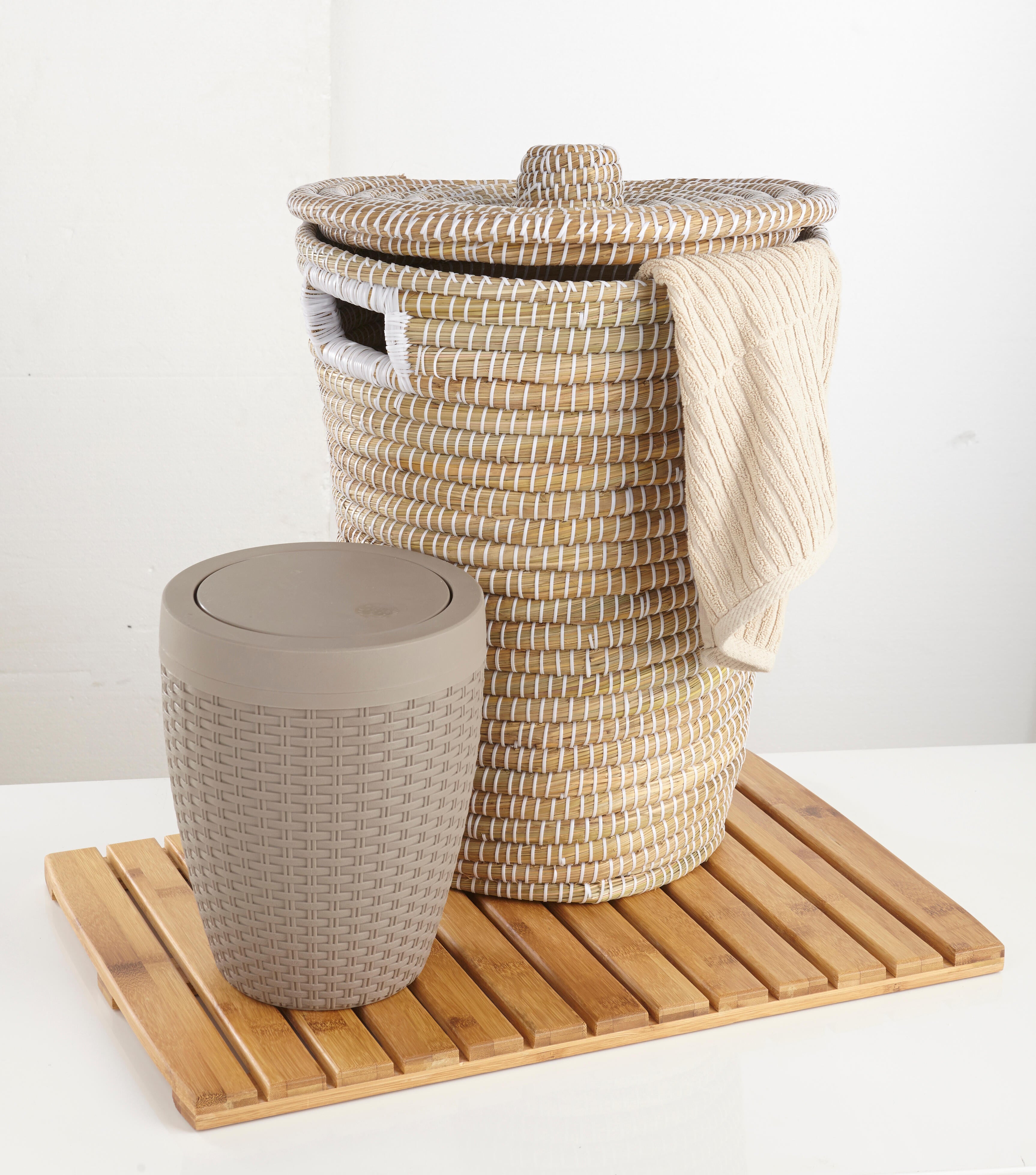 Panier à linge naturel Phuket l.40 x H.52 x P.40 cm BOX & BEYOND - 2