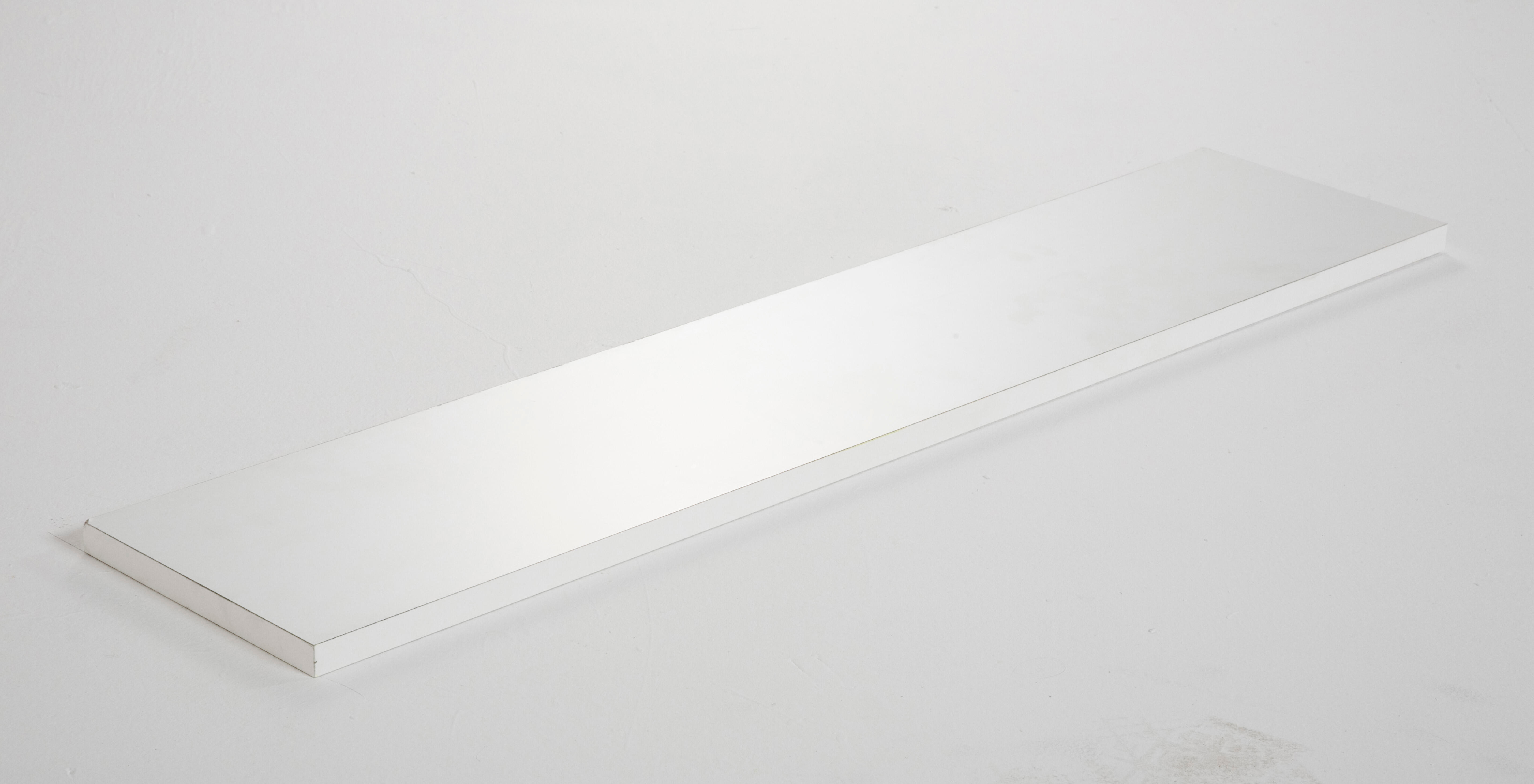 Etagère murale blanc, L.90 x P.20 cm Ep.18 mm - 2