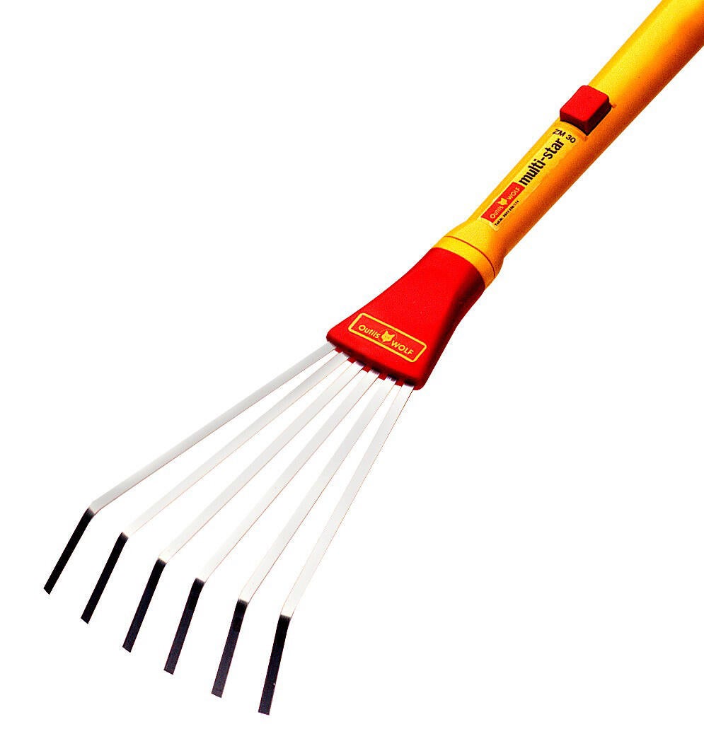 Balai à gazon l.12 cm Multistar OUTILS WOLF - 3