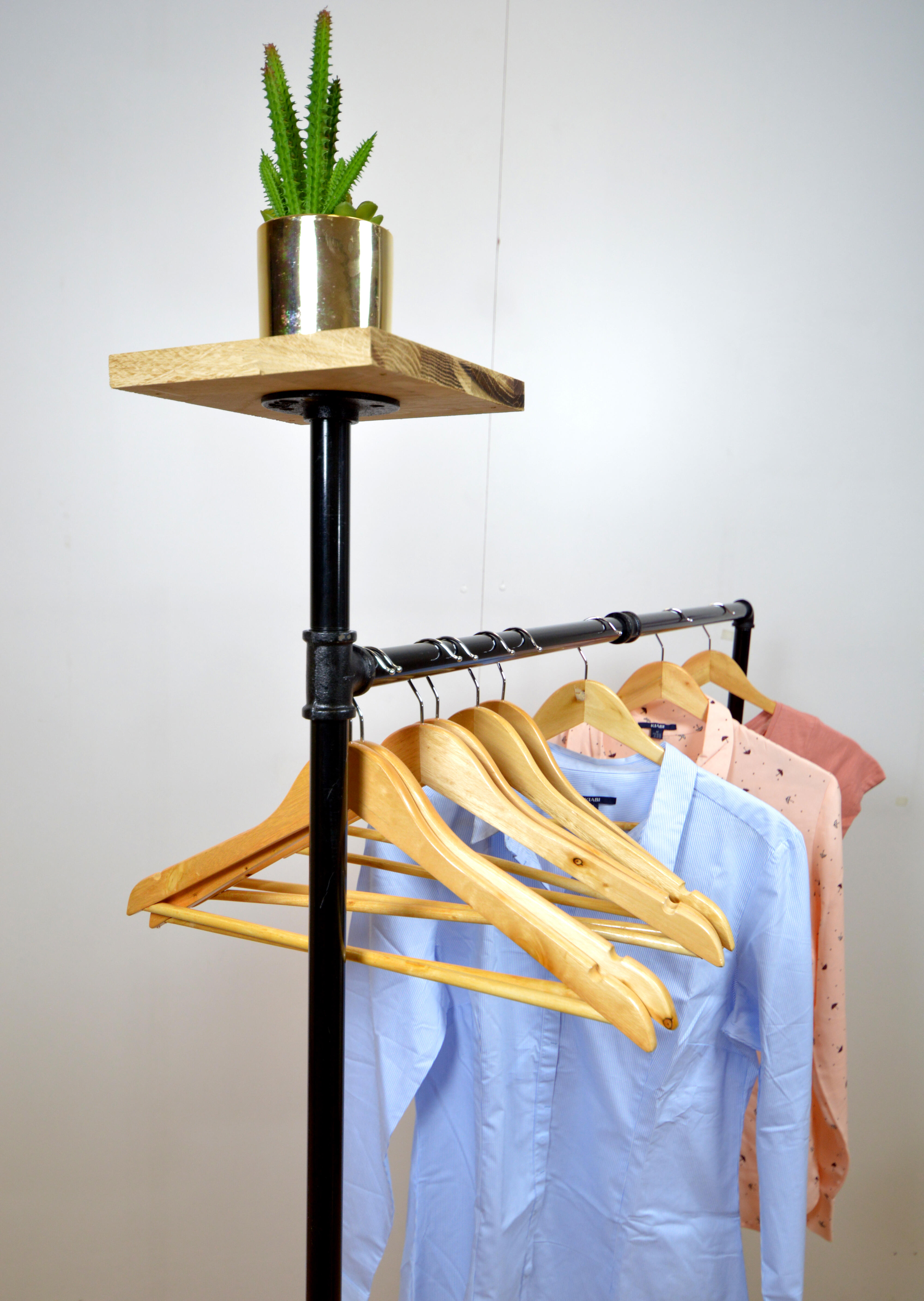 Bouchon rentrant pour tube de penderie MyTube D25 mm rond noir - 3