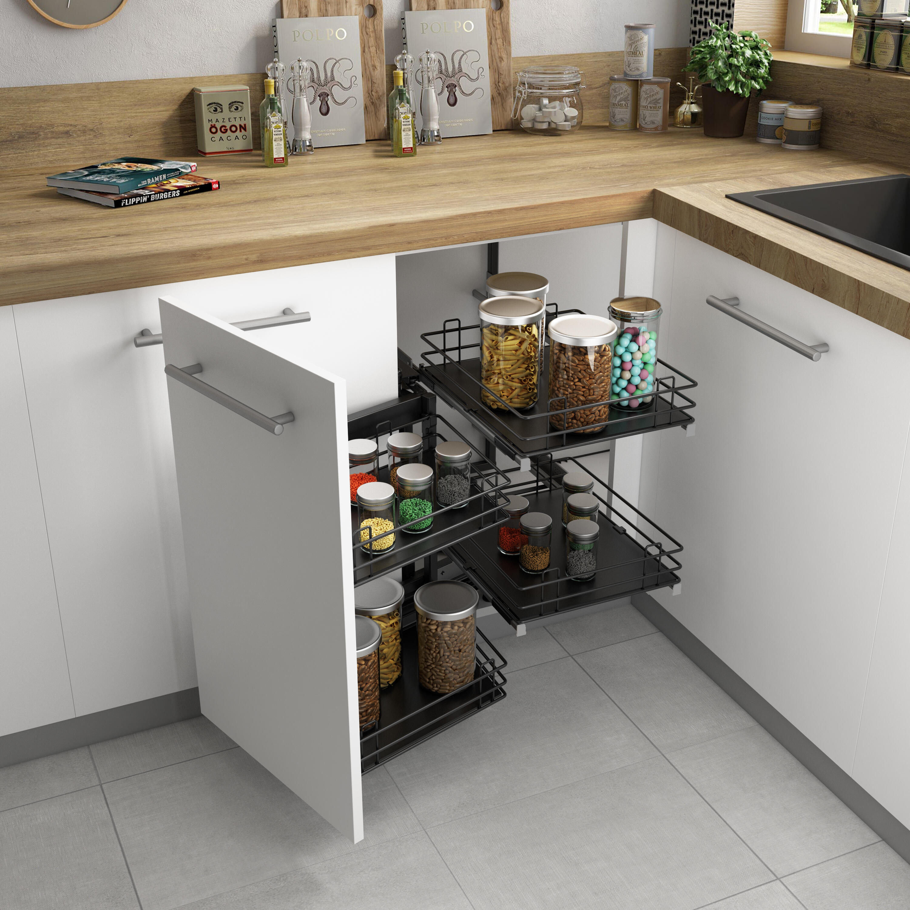 Panier De Rangement Pour Meuble En Alu - MSA France | Groupe Sofive