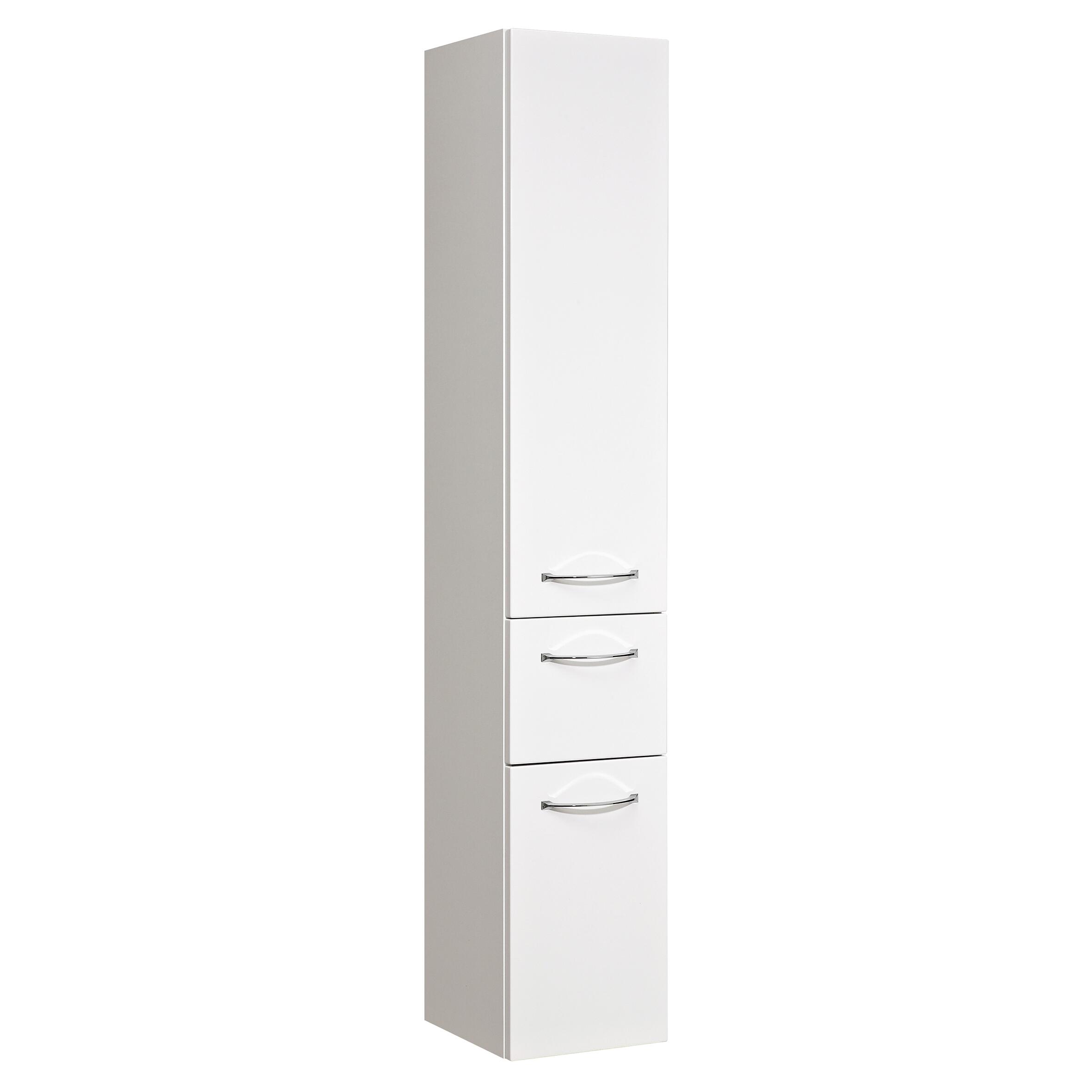 Colonna per mobile bagno Solitaire PELIPAL 1 cassetto 2 ante P 33 x L 30 x H 168 cm grigio chiaro - 2