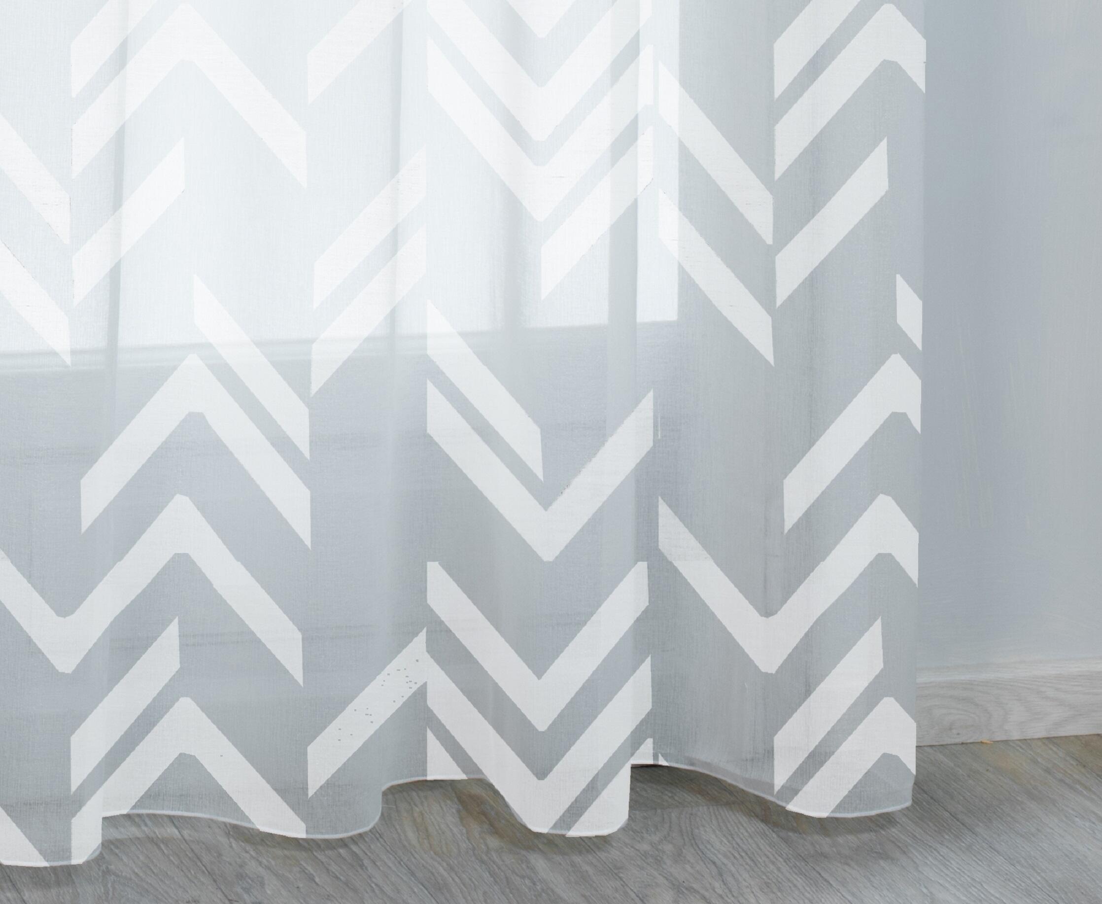 Voilage tamisant, Tequila, blanc H.240 x l.140 cm - 3