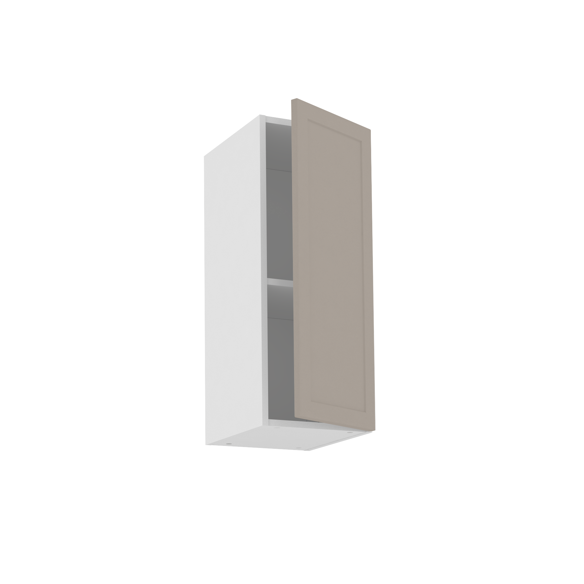Szafka kuchenna wisząca kompletna Newport 30 cm taupe Delinia iD