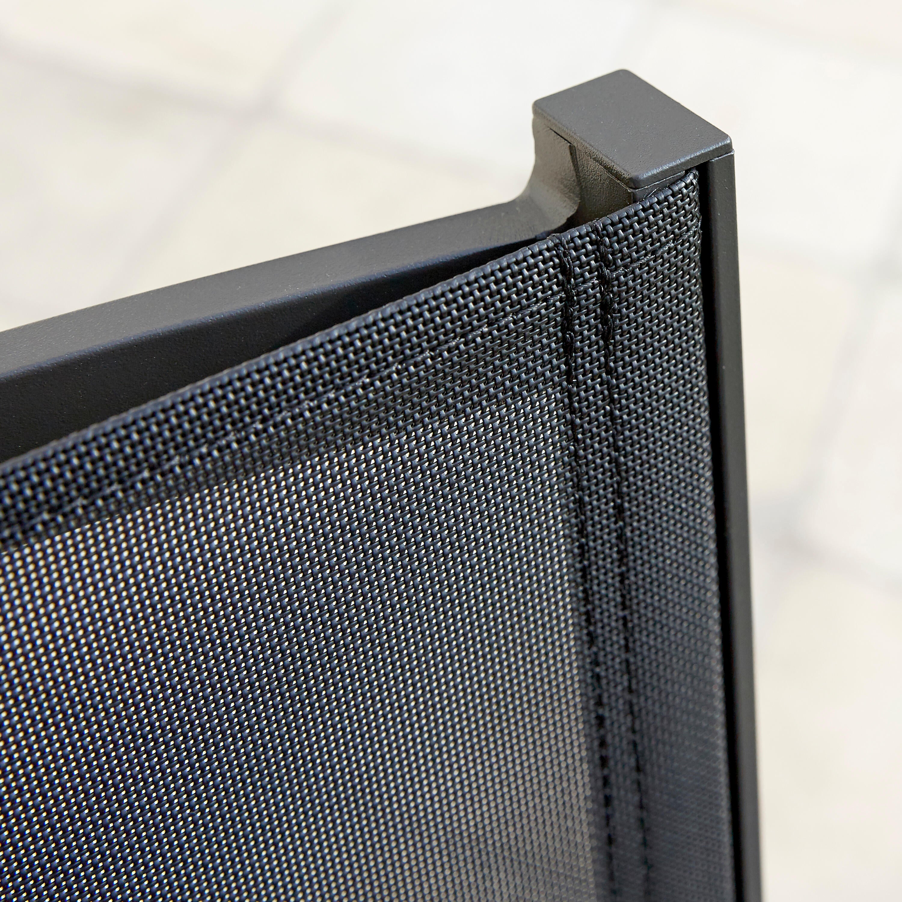 Fauteuil de jardin en aluminium Horizon anthracite - 11