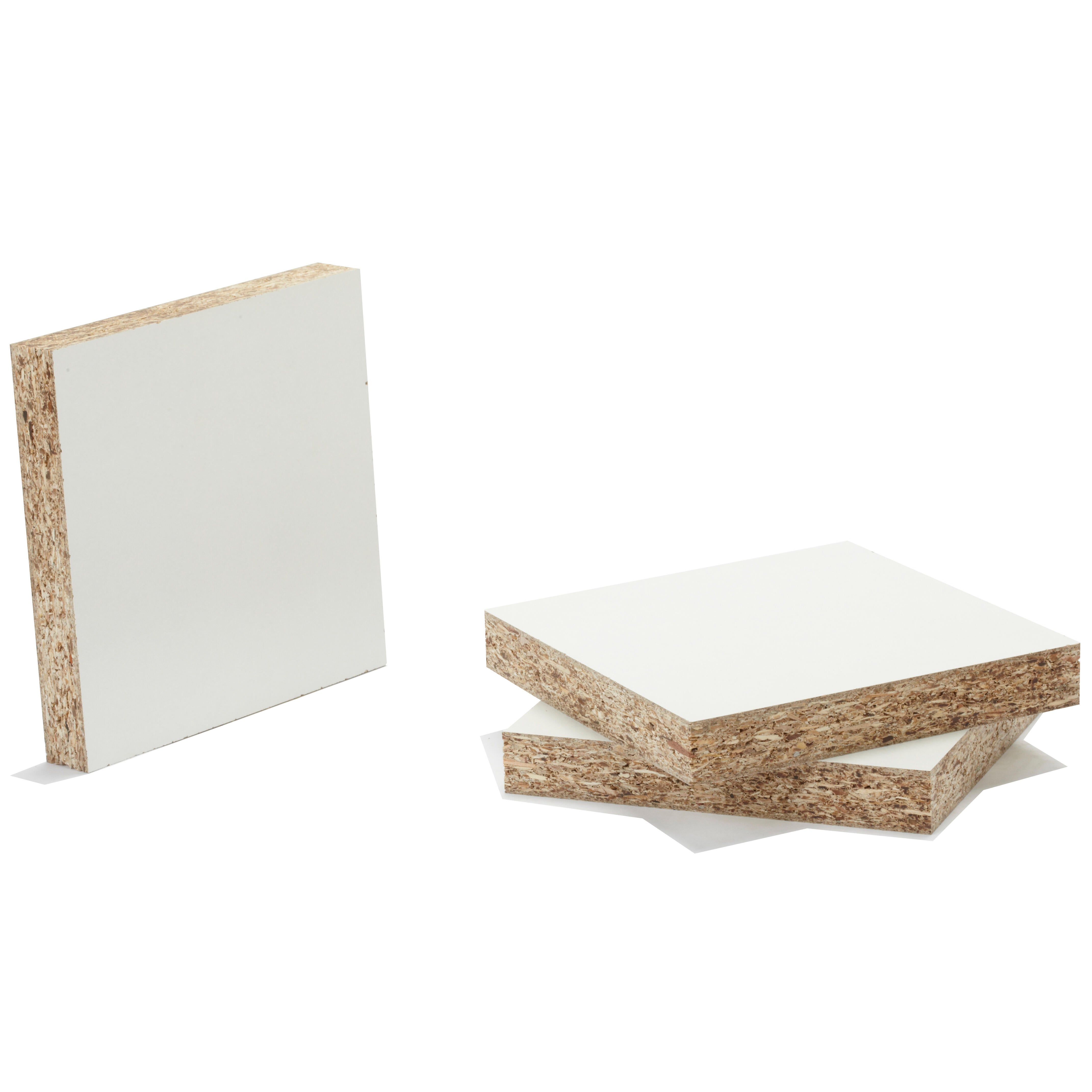 Panneau aggloméré blanc, Ep.22 mm x L.250 x l.125 cm - 3