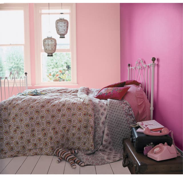 photo d'un lit en fer forgé