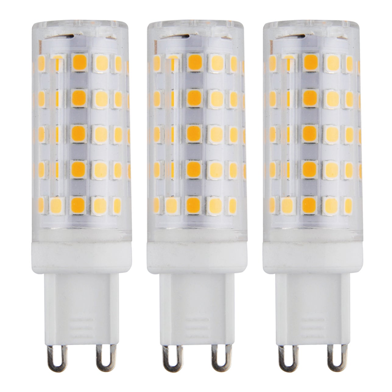 Set da 3 lampadine LED, G9 capsula, smerigliato, luce calda, 6W= 630LM ...