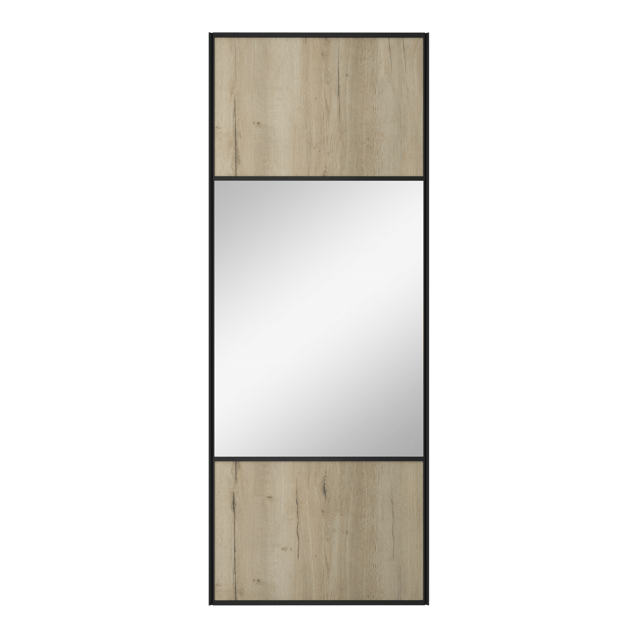 Porte de placard coulissante Factory miroir l.96.2xH.250cm