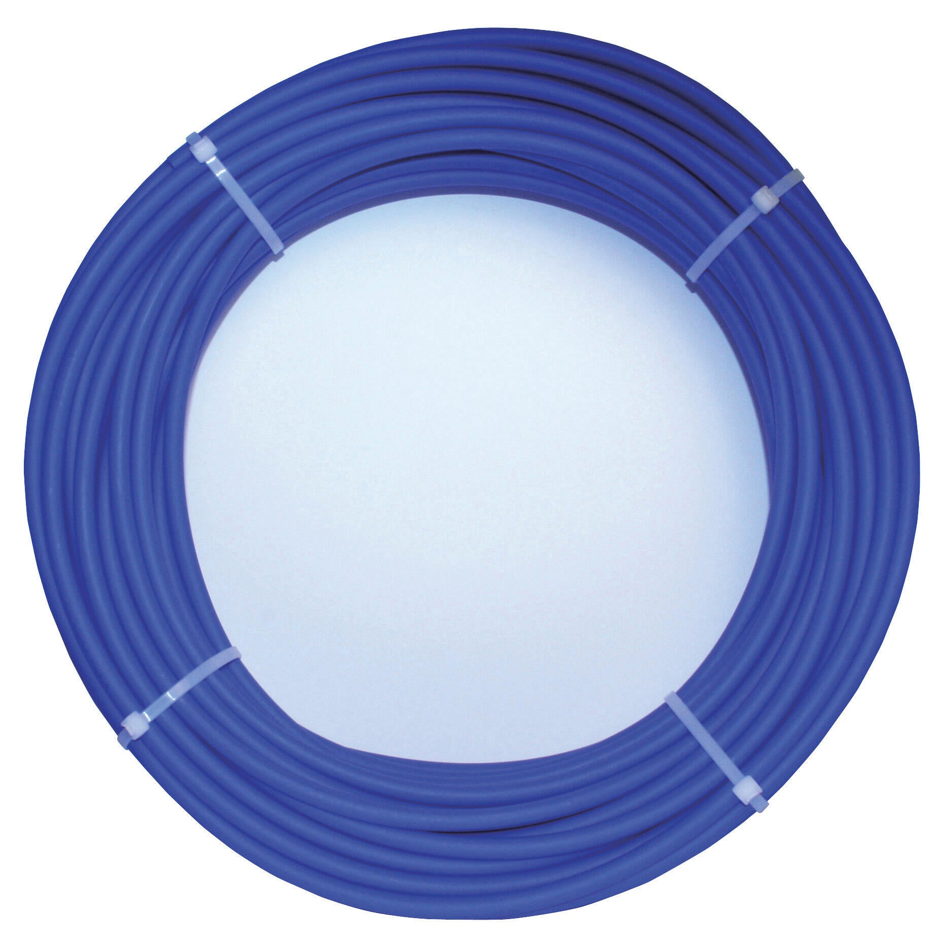 Tube PER nu bleu Ø12, en couronne de 10m - 2