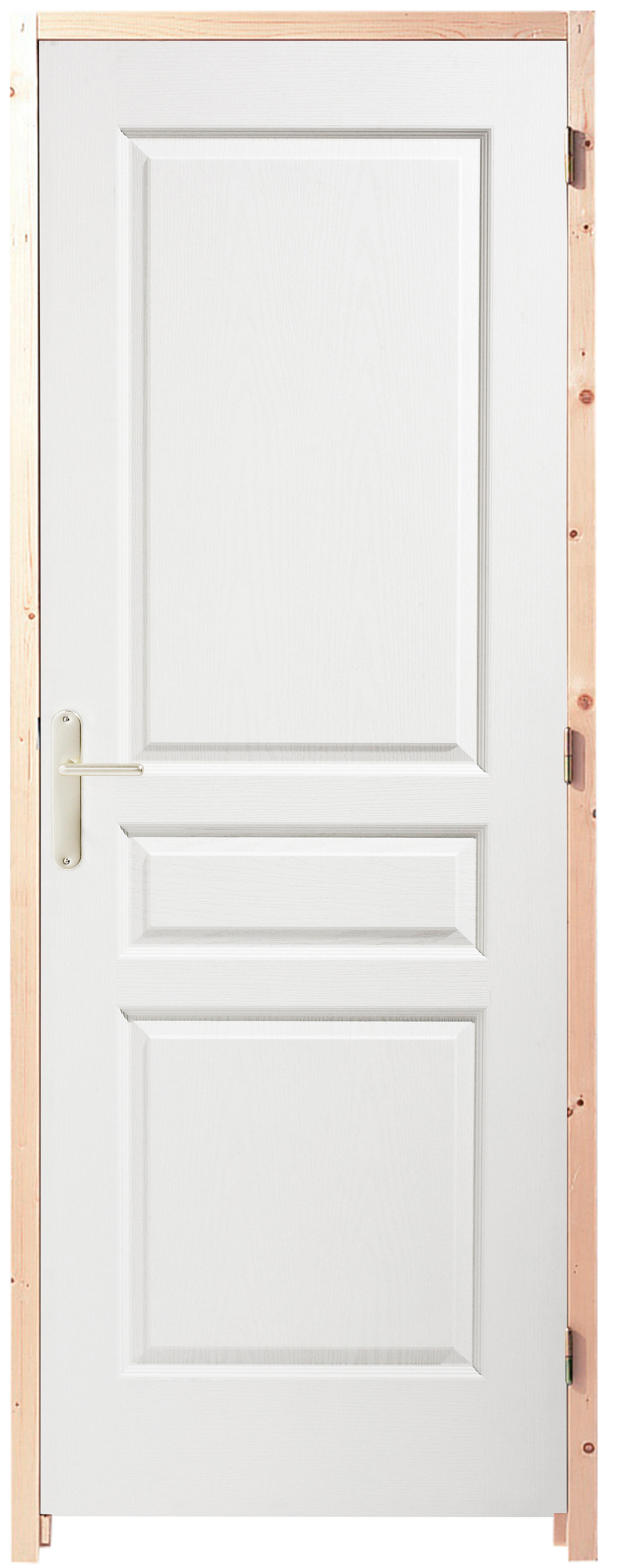 Bloc-porte acoustique postformé H.204 x l.63 cm, poussant droit - 5