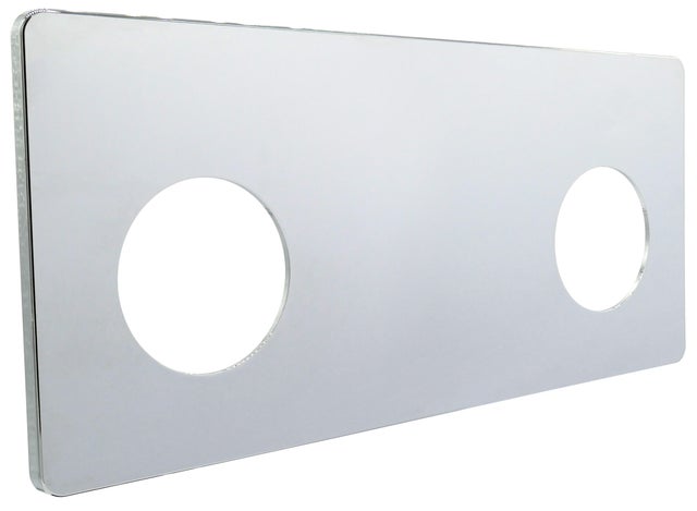 Cache platine Easy Fix ent.150mm, chromé