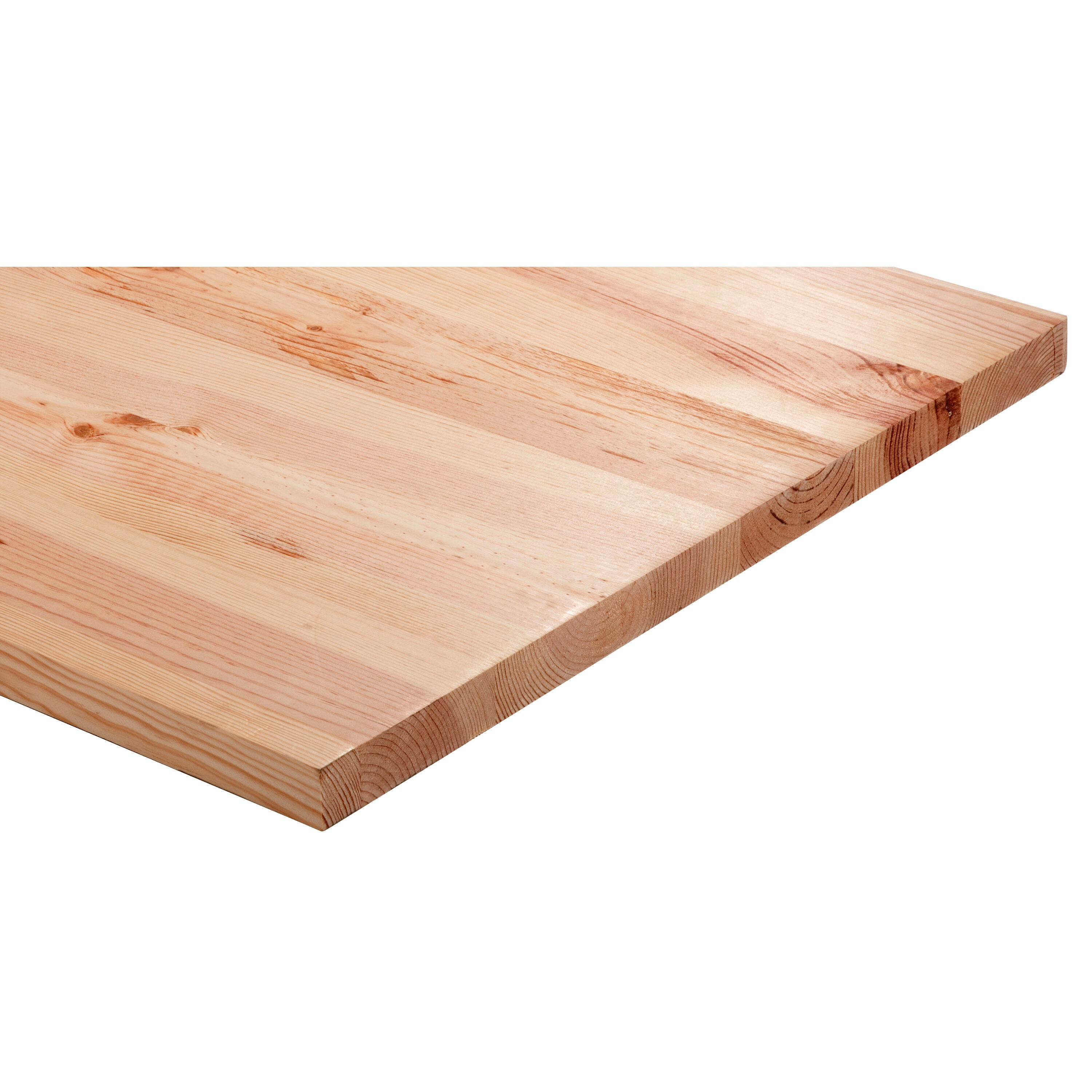 Plateau établi pin noueux, L.200 x l.60 cm x Ep.34 mm - 2