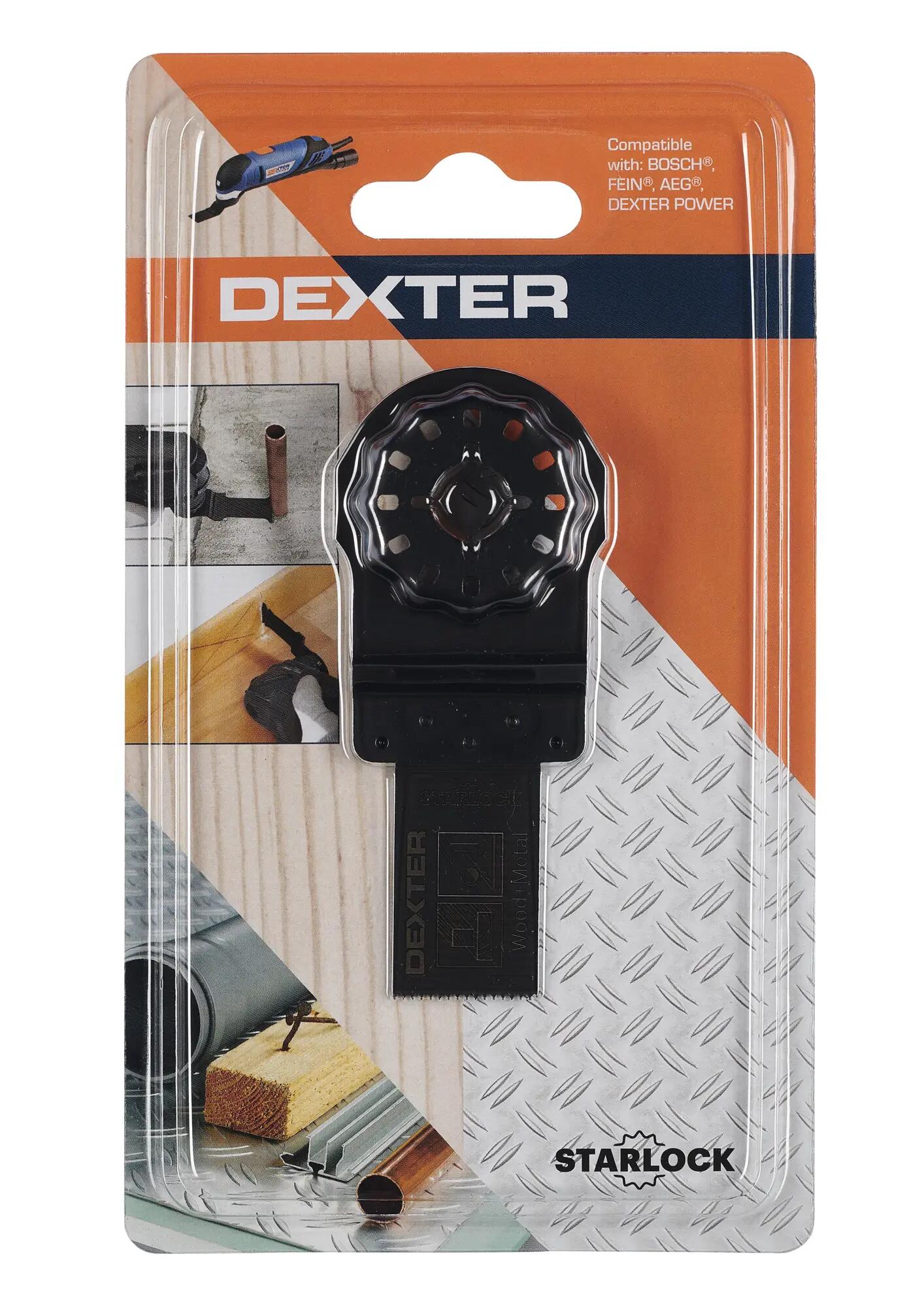 Lame plongeante d'outil multifonction pour bois et métal DEXTER 20 mm - 2