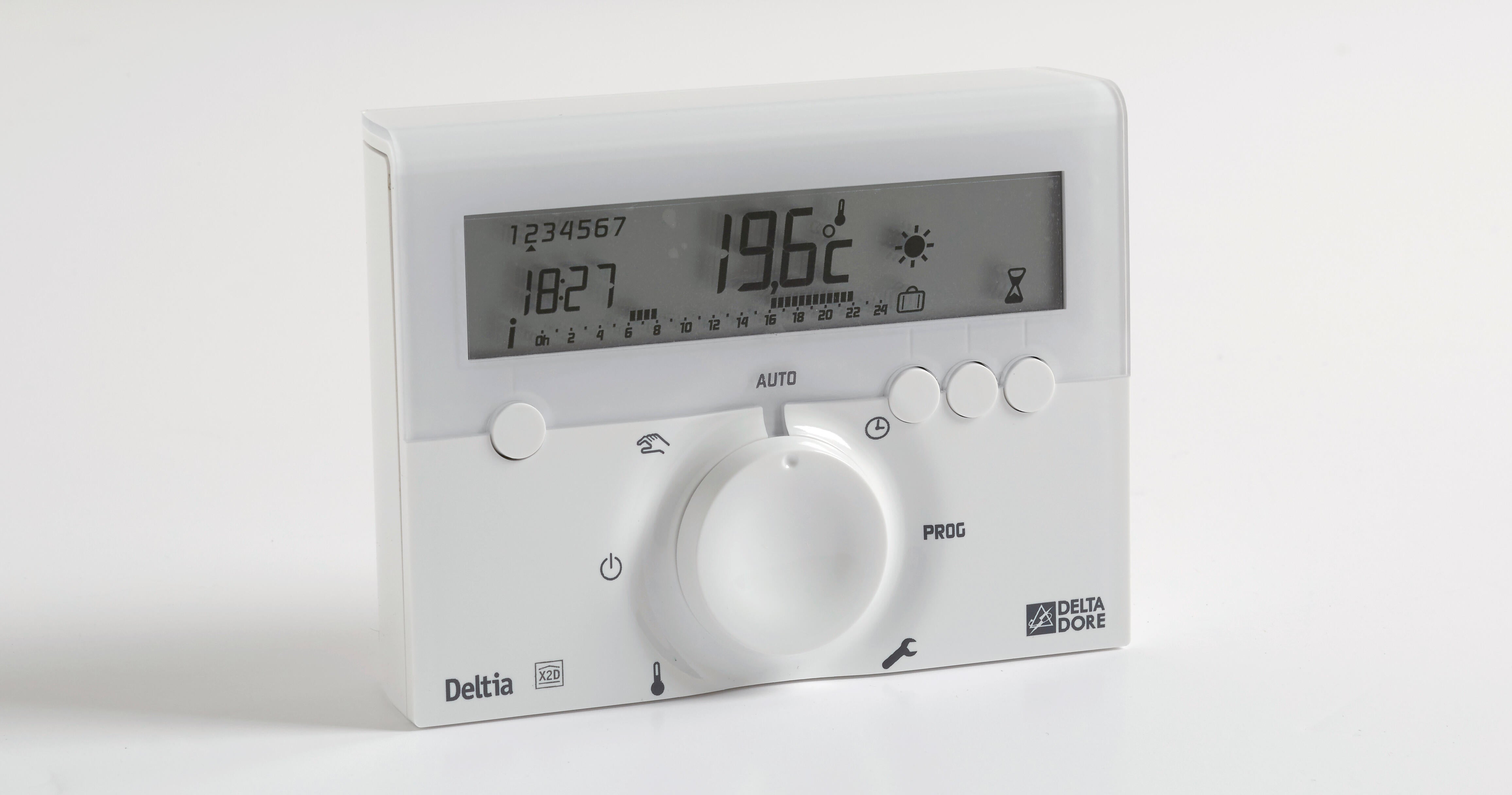 Thermostat programmable filaire DELTA DORE Deltia 8.00 - 3