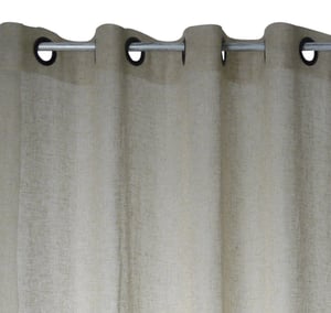 Voilage tamisant, Kaolin, beige H.240 x l.150 cm Leroy Merlin Les bons plans des petits projets avant l'été