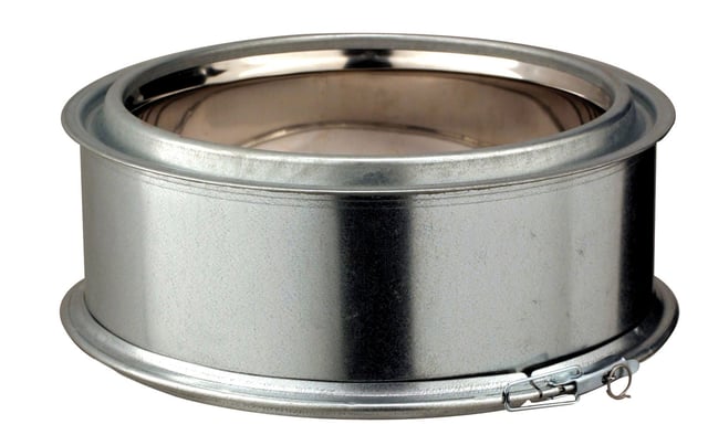 Tuyau pour conduit double paroi POUJOULAT, D230 mm 0.1 m Ep.25 mm