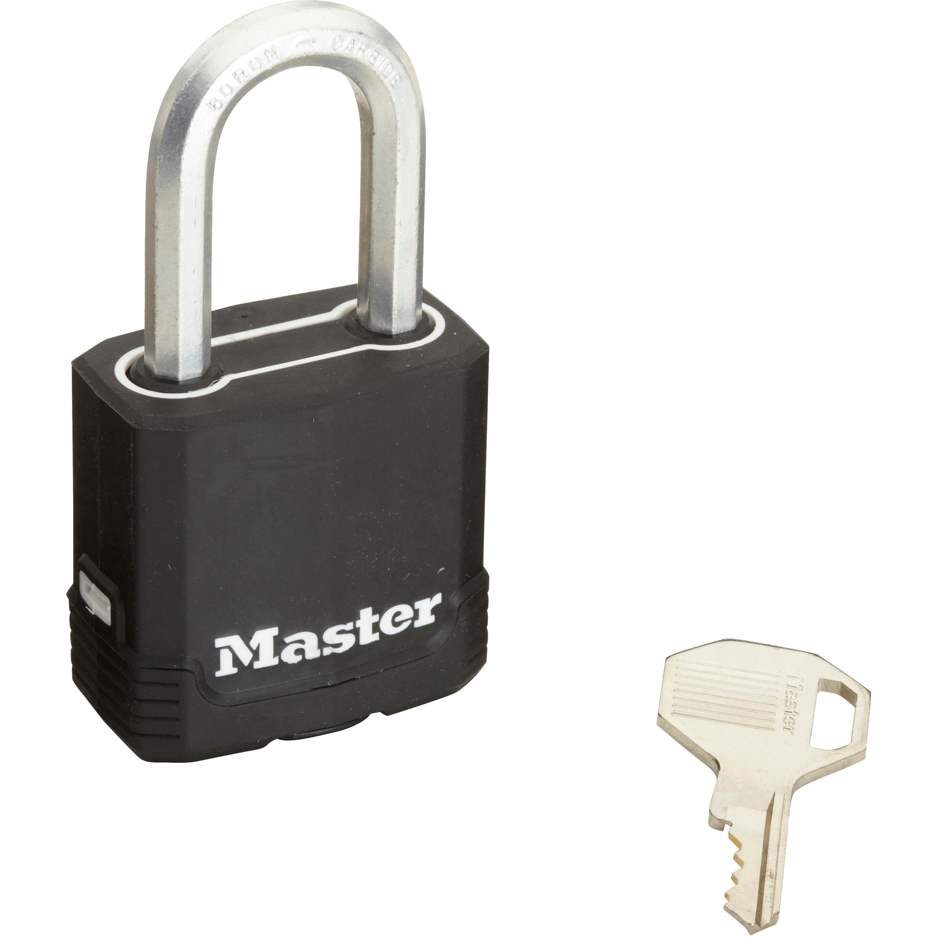 Lot de 2 cadenas avec clé MASTER LOCK acier laminé, l.45 mm - 3