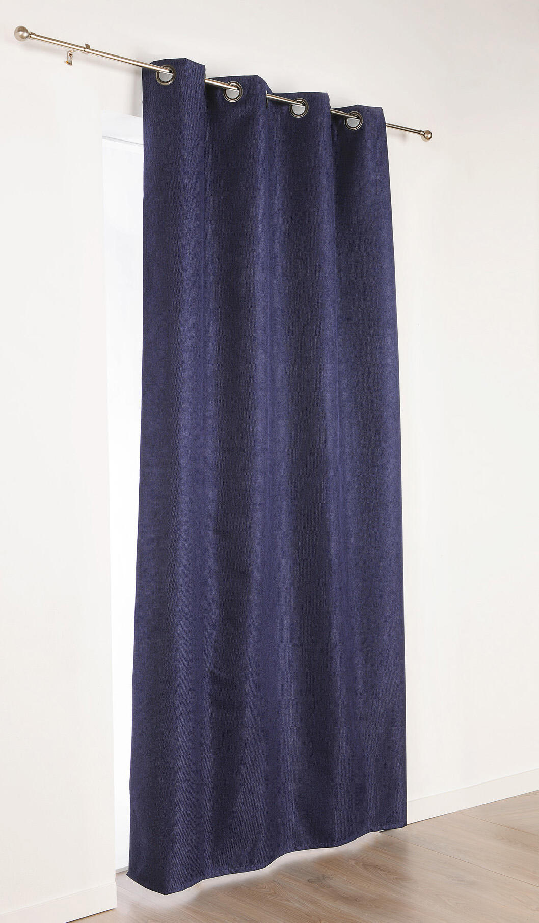 Rideau occultant, Calypso, bleu H.240 x l.140 cm - 3