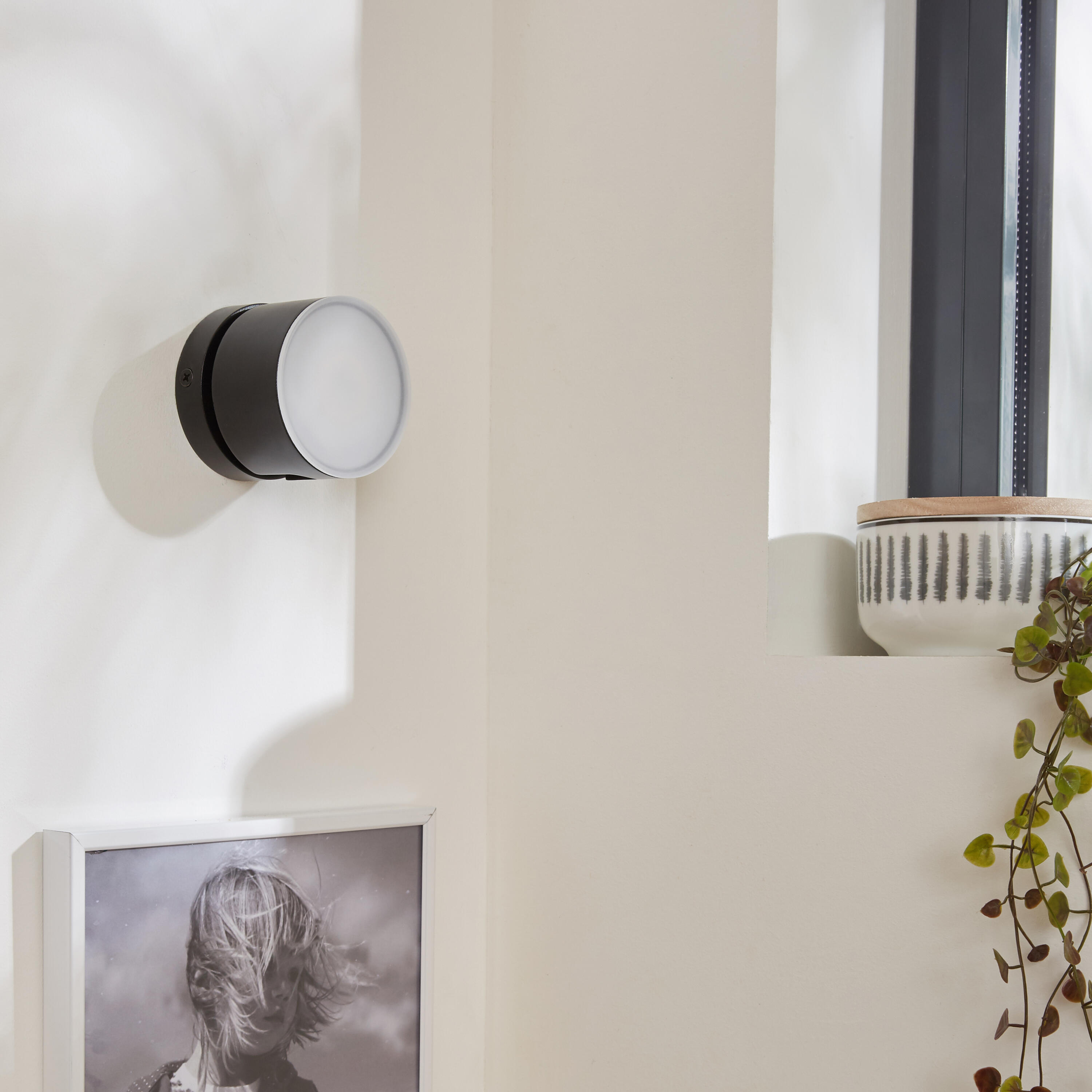 Applique LED Dopan 580 lumens, noir INSPIRE - 3