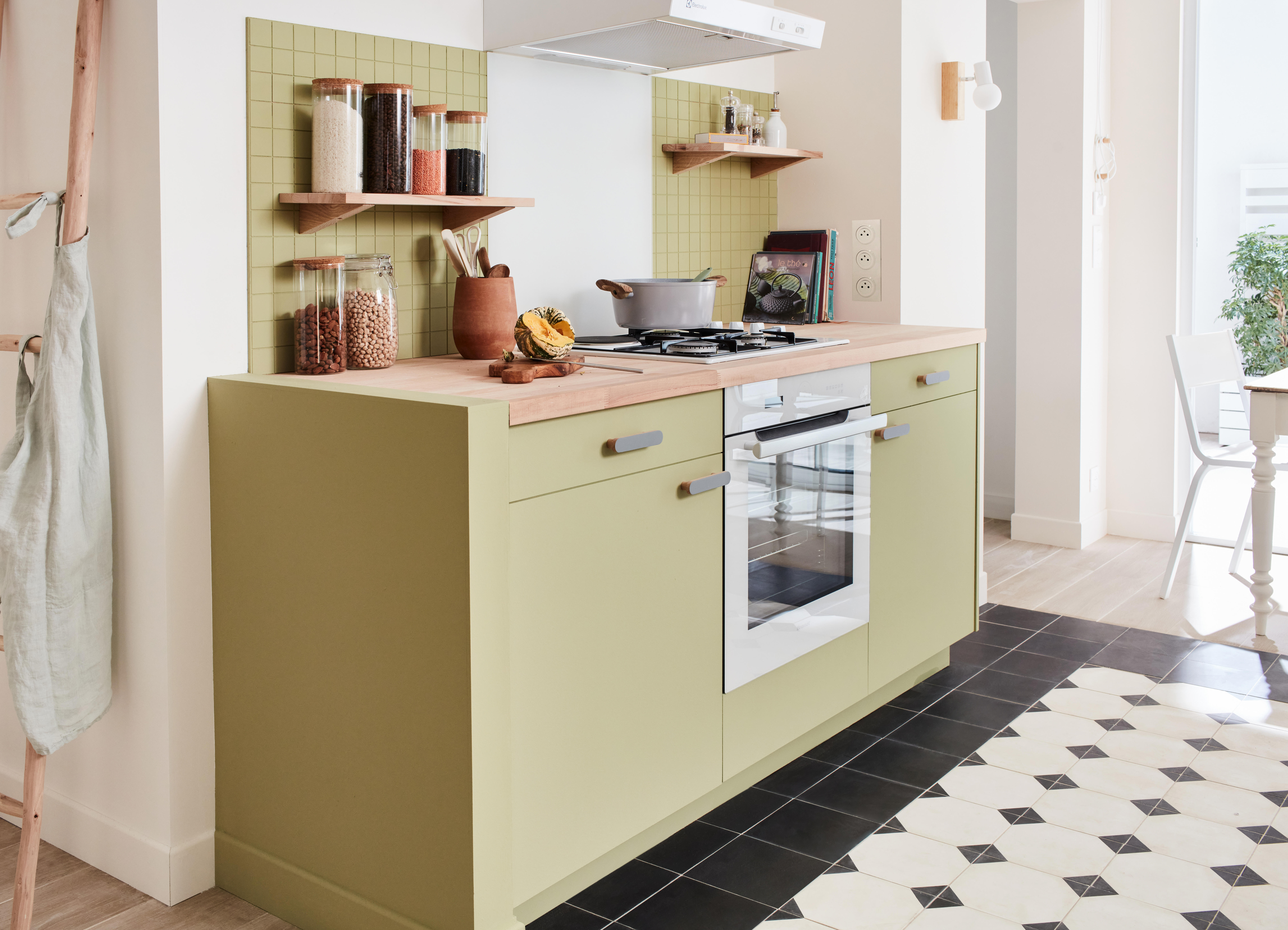 Fond de hotte verre trempé Délice blanc mat H.65 cm x Ep.5 mm x L.90 cm - 2