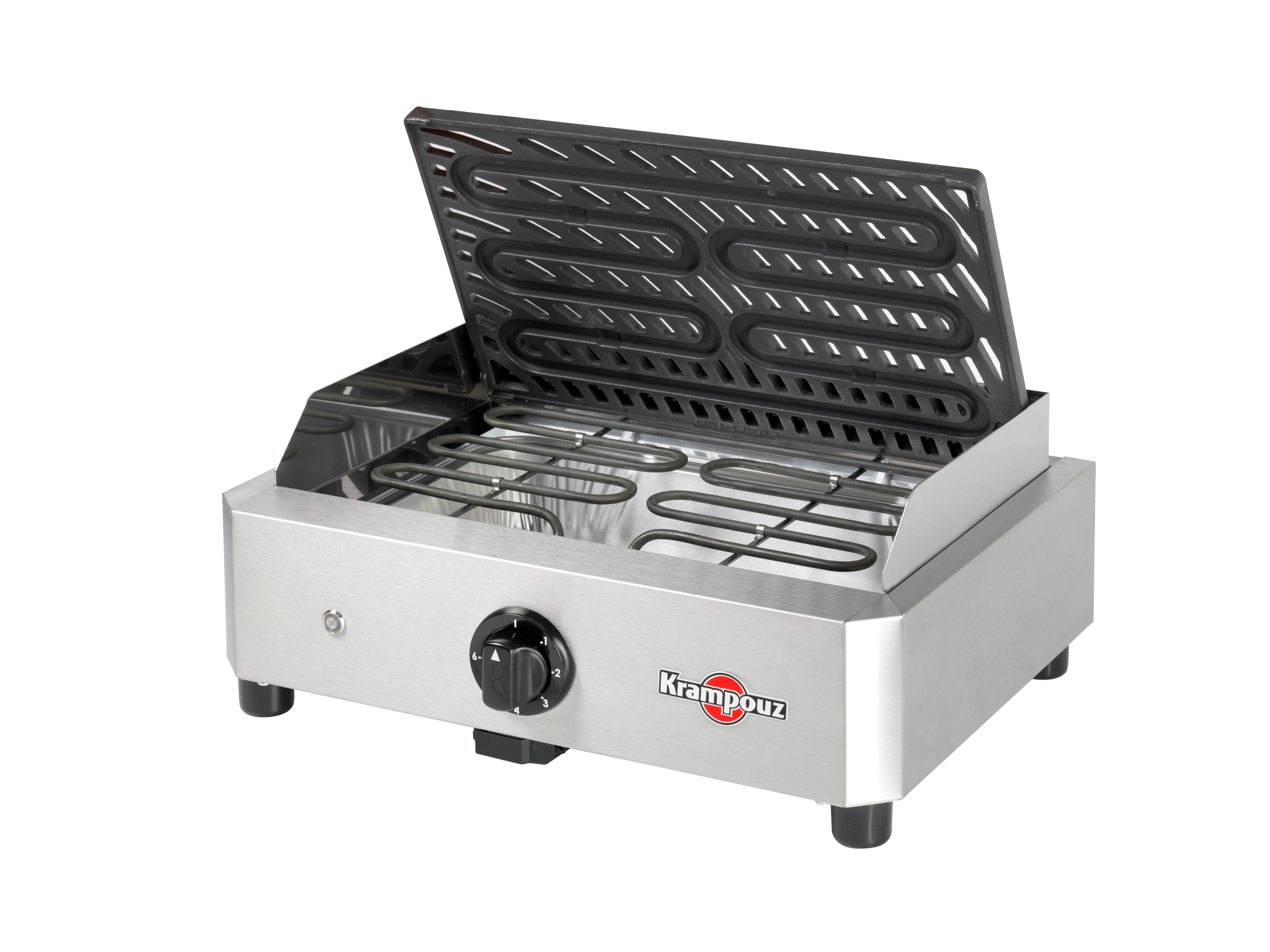 Barbecue électrique KRAMPOUZ 400x250, multicouleur - 2