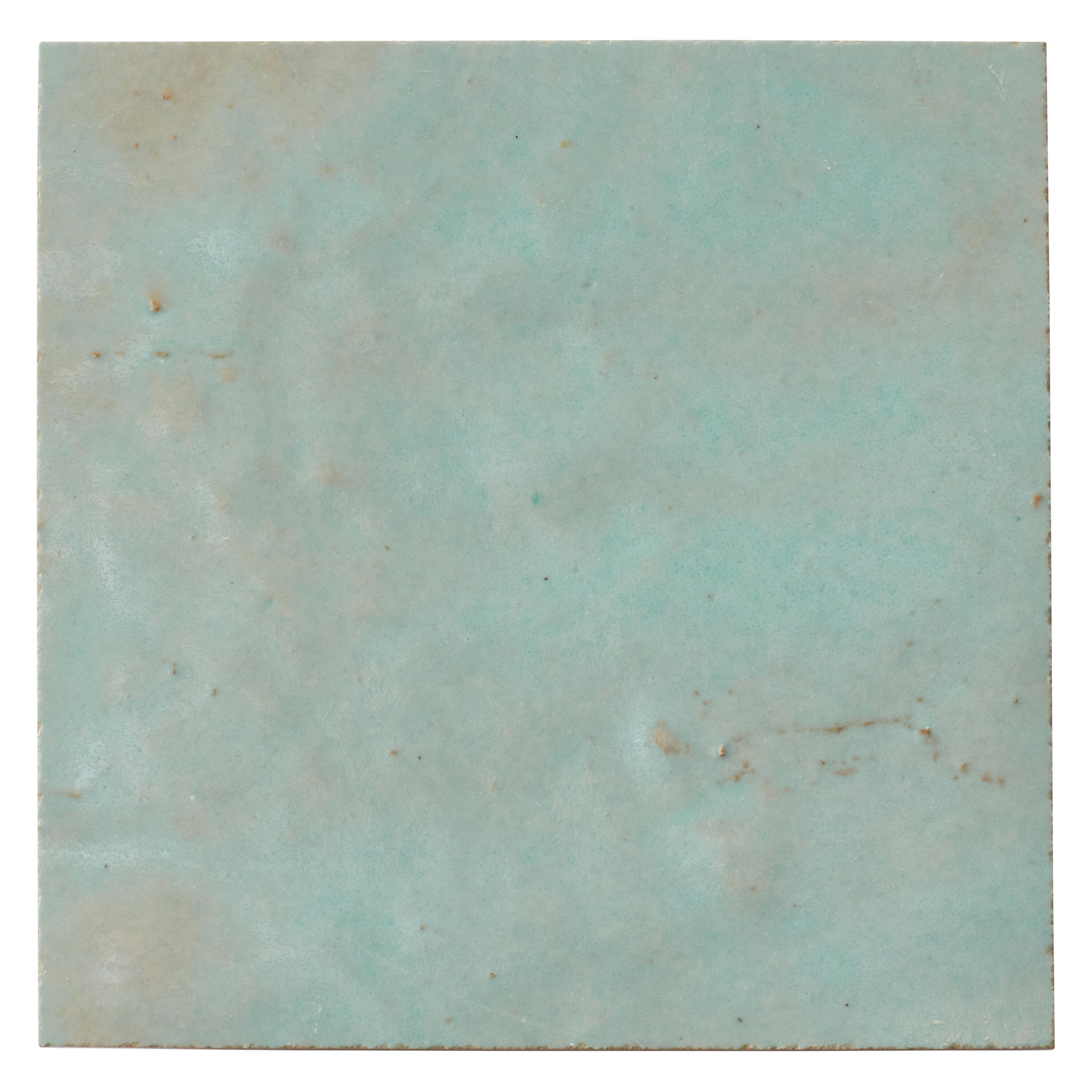 Carrelage mur intérieur effet zellige vert maldive Zellige l.10 x L.10 cm x Ep.1 - 2