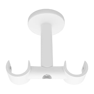 Lot de 2 supports tringle à rideau Design, 20 mm blanc mat INSPIRE