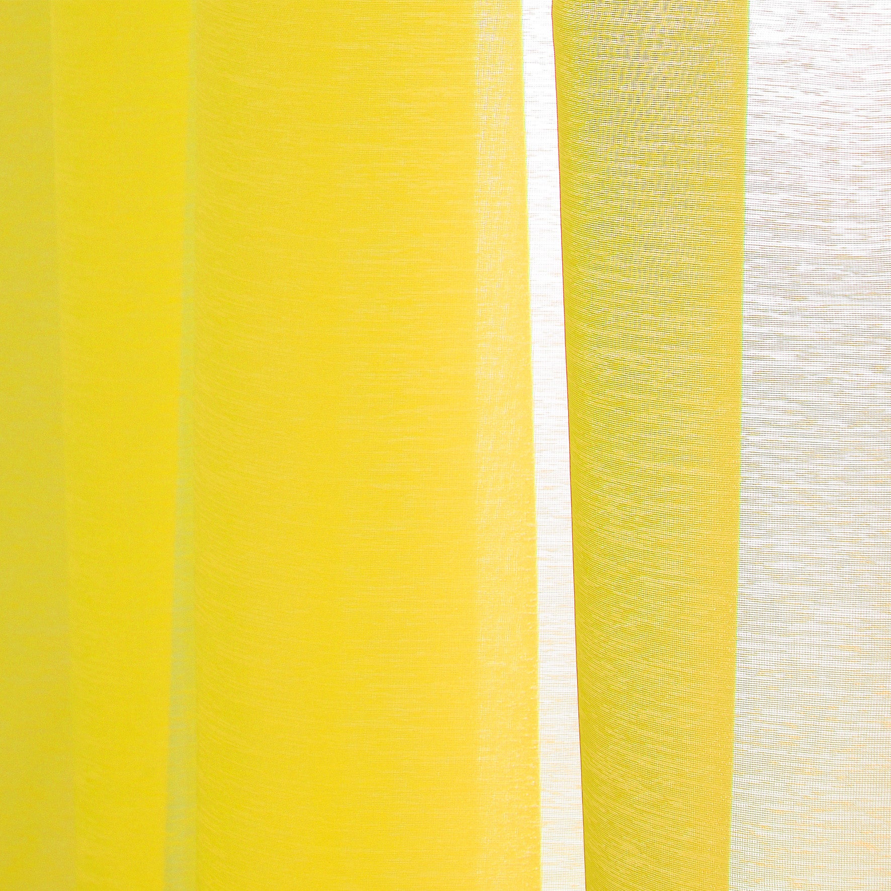 Voilage tamisant, Dolly, jaune H.240 x l.140 cm - 3