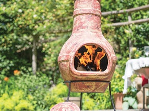 Brasero cheminée mexicaine en fonte 120 cm Esschert Design